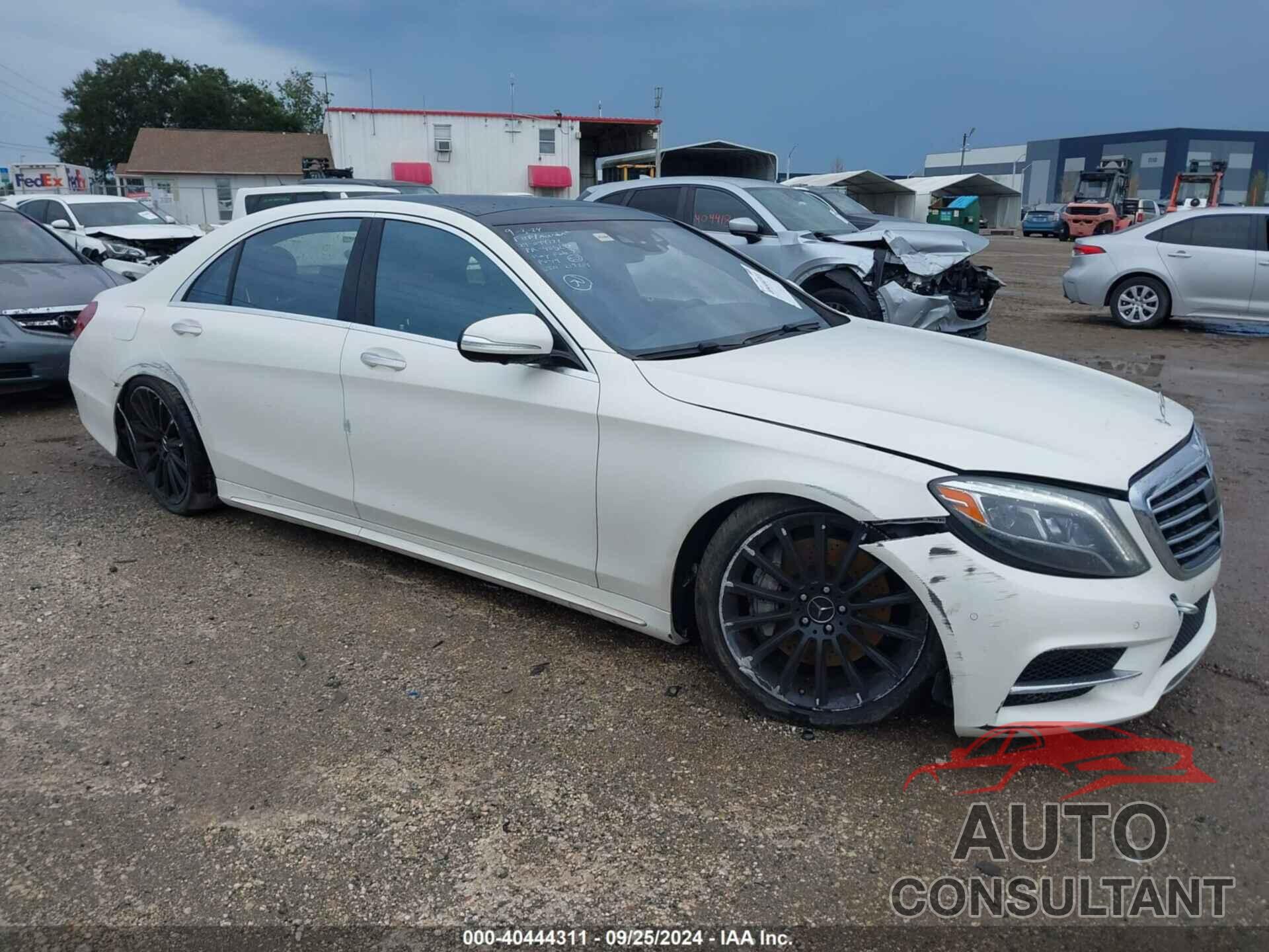 MERCEDES-BENZ S 550 2016 - WDDUG8CB1GA219214