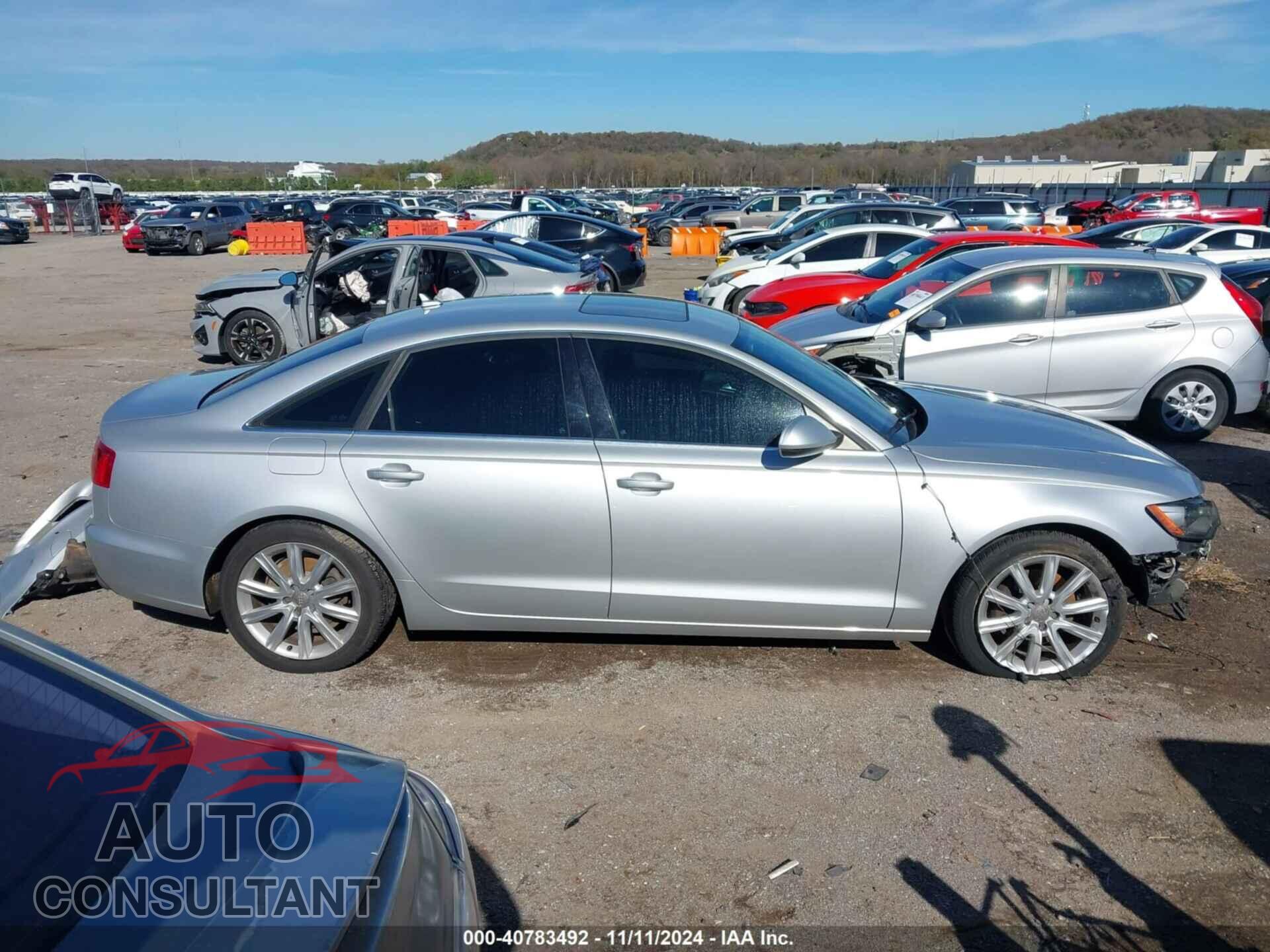 AUDI A6 2013 - WAUGFAFC4DN124783