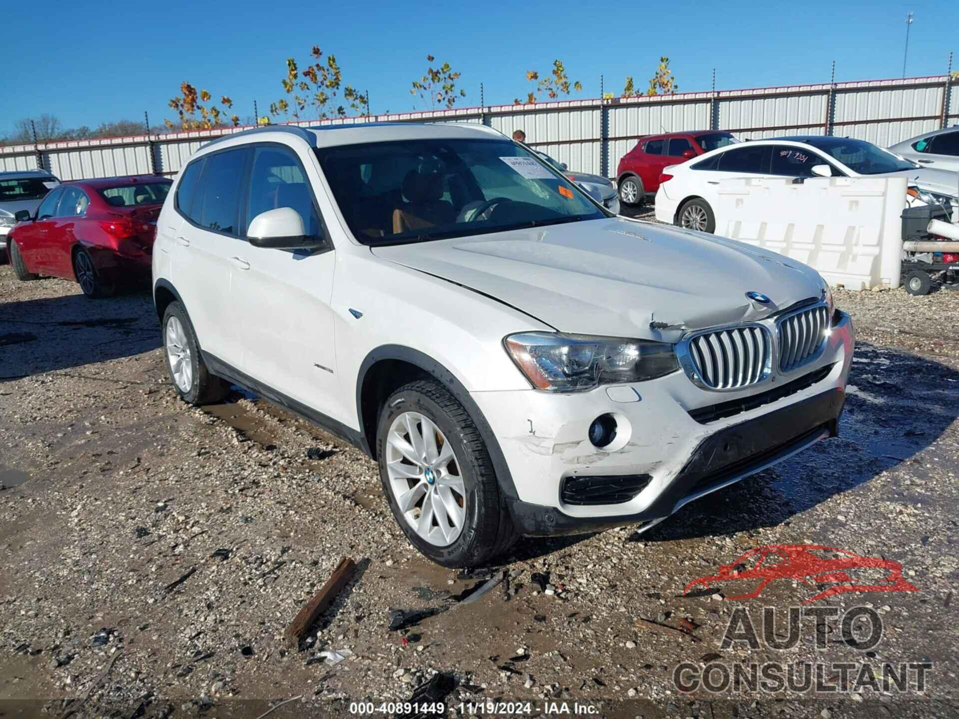 BMW X3 2017 - 5UXWX9C36H0W79850