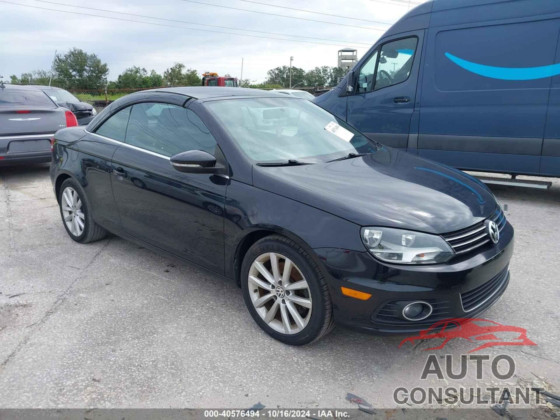 VOLKSWAGEN EOS 2013 - WVWBW8AH1DV002892