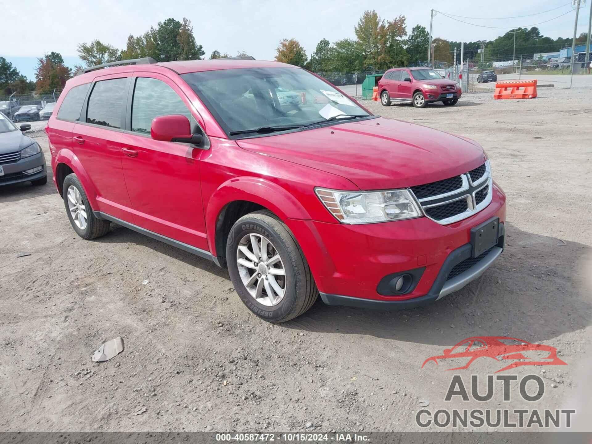 DODGE JOURNEY 2016 - 3C4PDDBG3GT160004