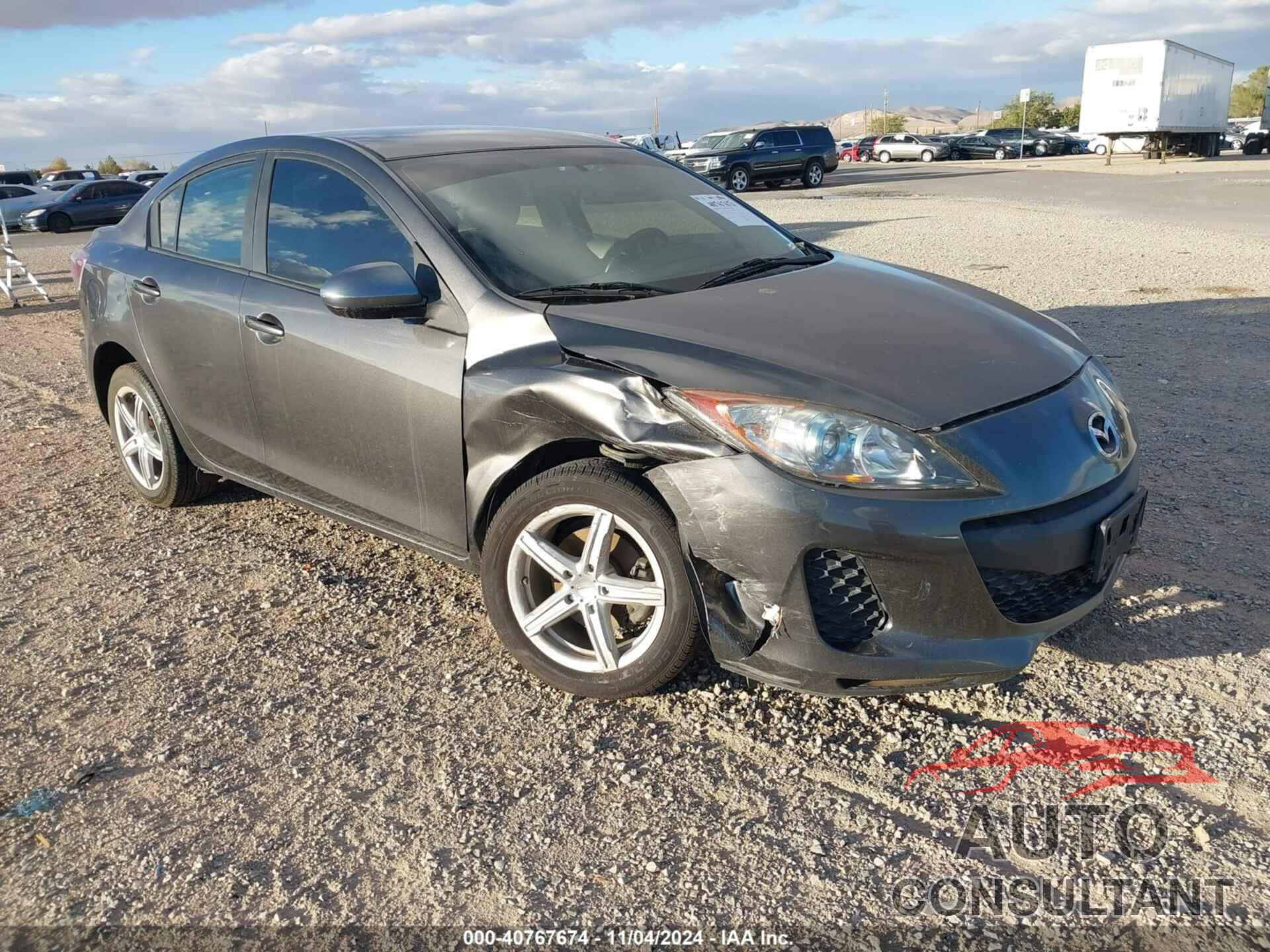 MAZDA MAZDA3 2013 - JM1BL1V78D1825635