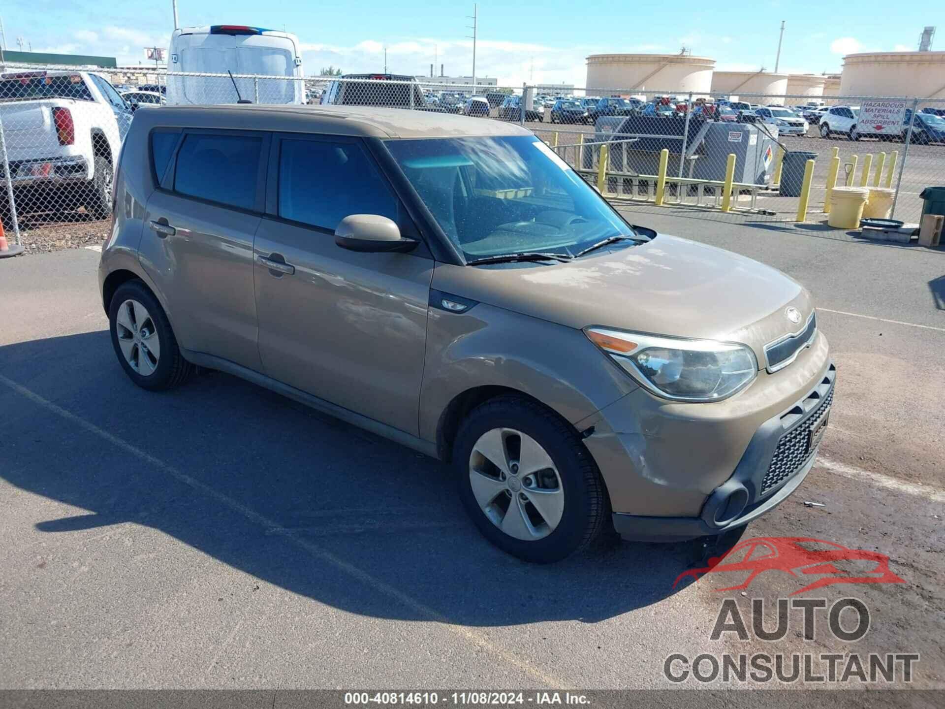 KIA SOUL 2014 - KNDJN2A26E7085409