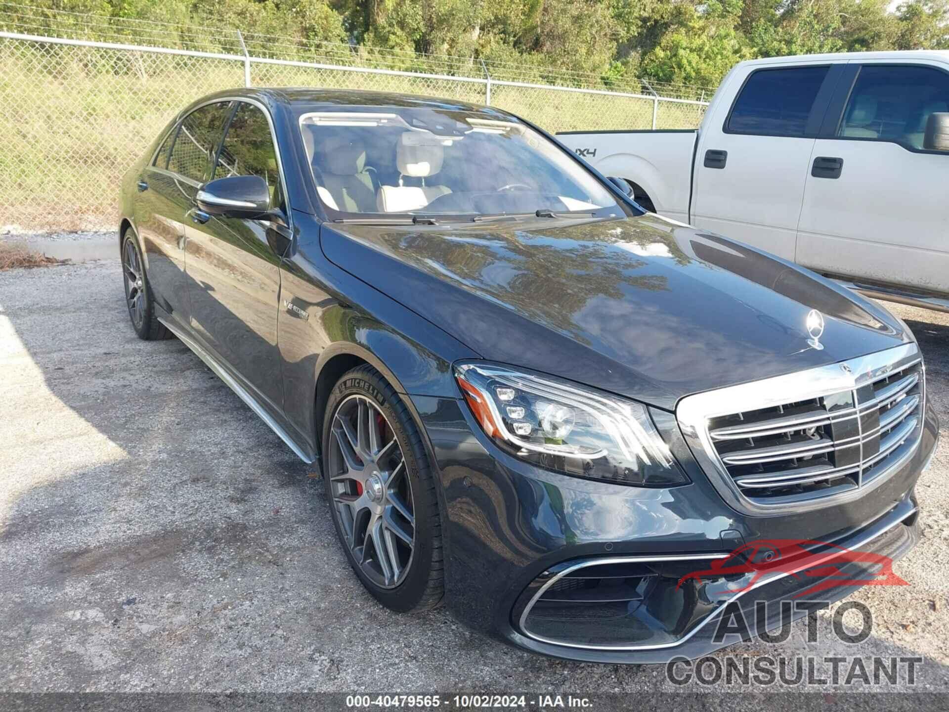 MERCEDES-BENZ AMG S 63 2020 - W1KUG8JB6LA550402