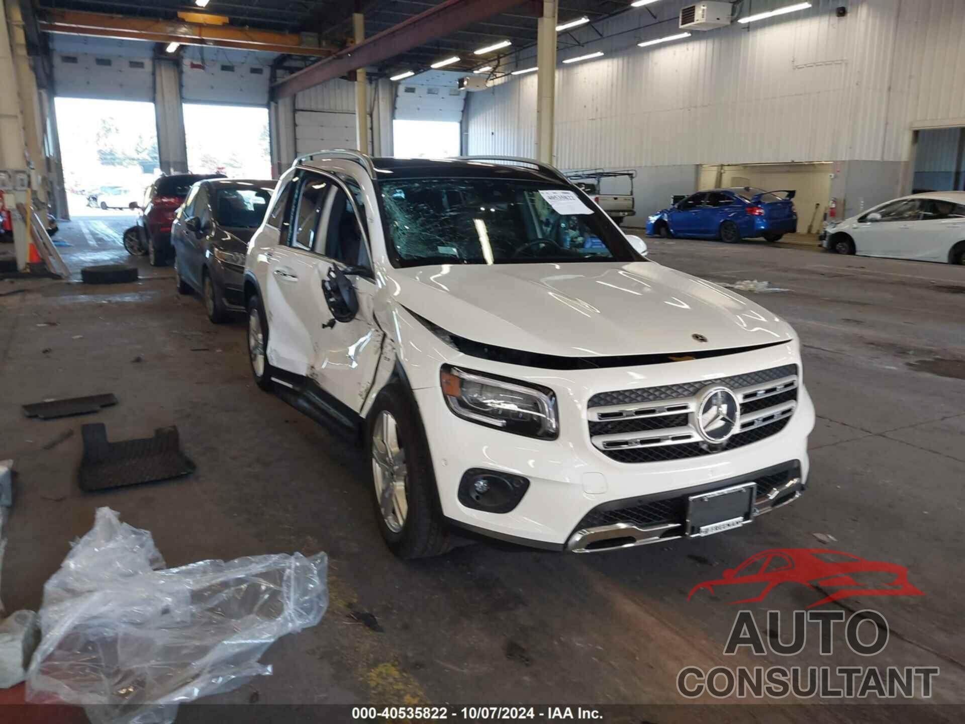 MERCEDES-BENZ GLB 250 2022 - W1N4M4HB8NW196639