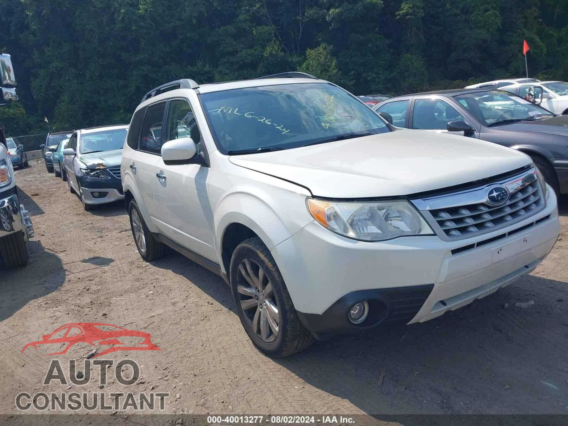 SUBARU FORESTER 2011 - JF2SHAEC0BH772207