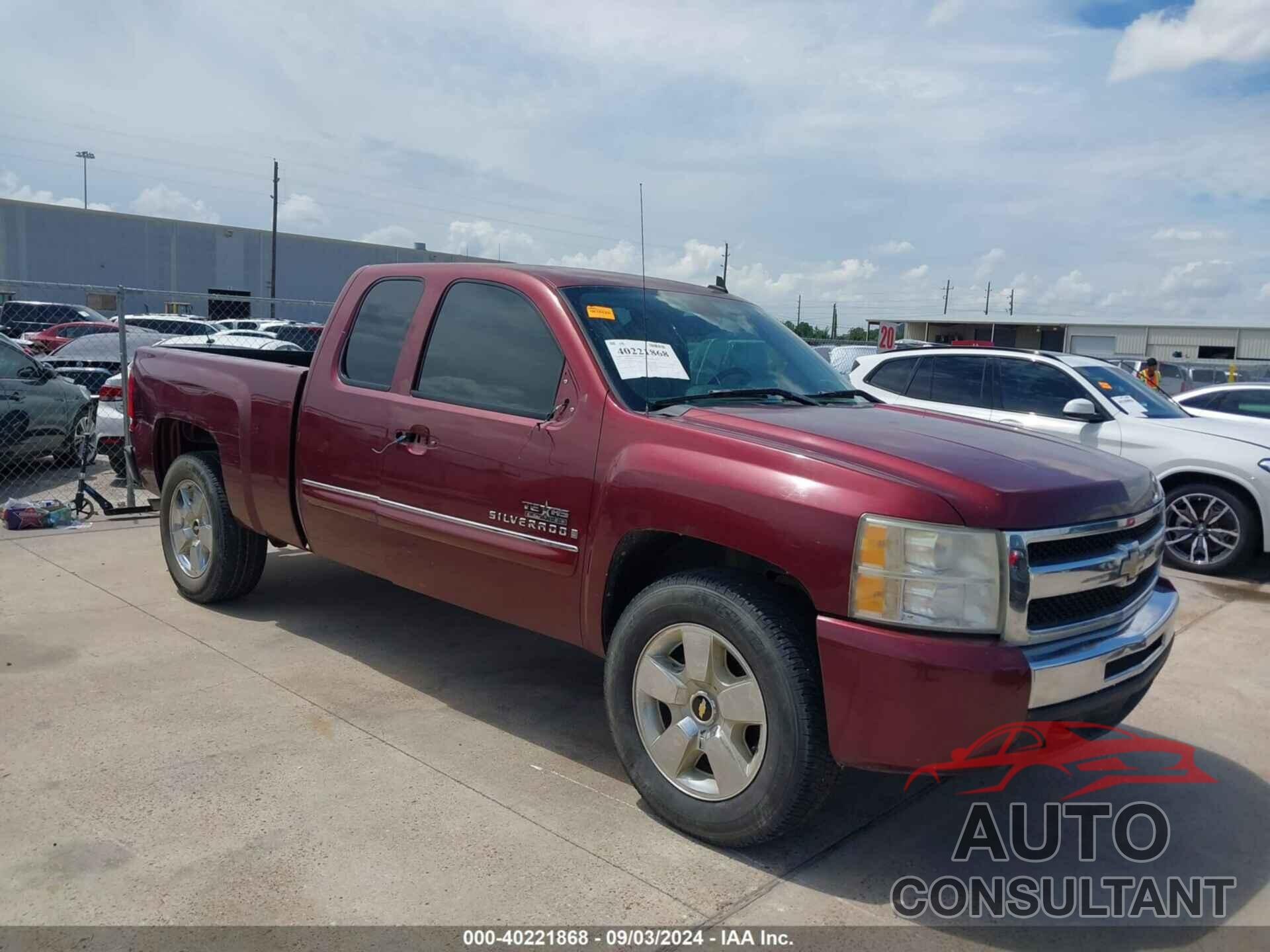 CHEVROLET SILVERADO 1500 2009 - 1GCEC290X9Z190099