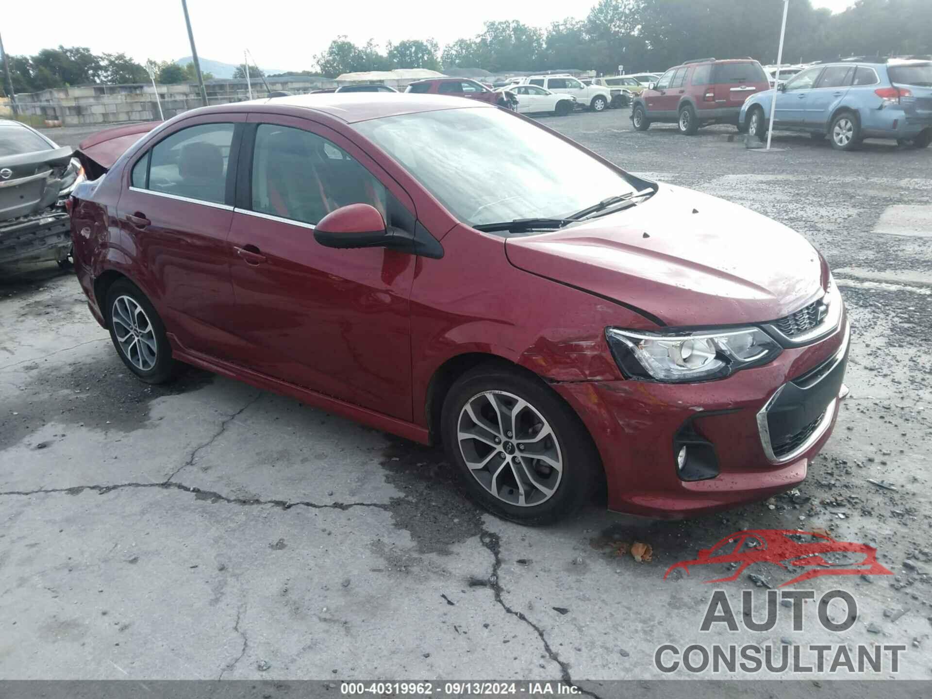 CHEVROLET SONIC 2020 - 1G1JD5SB5L4141642