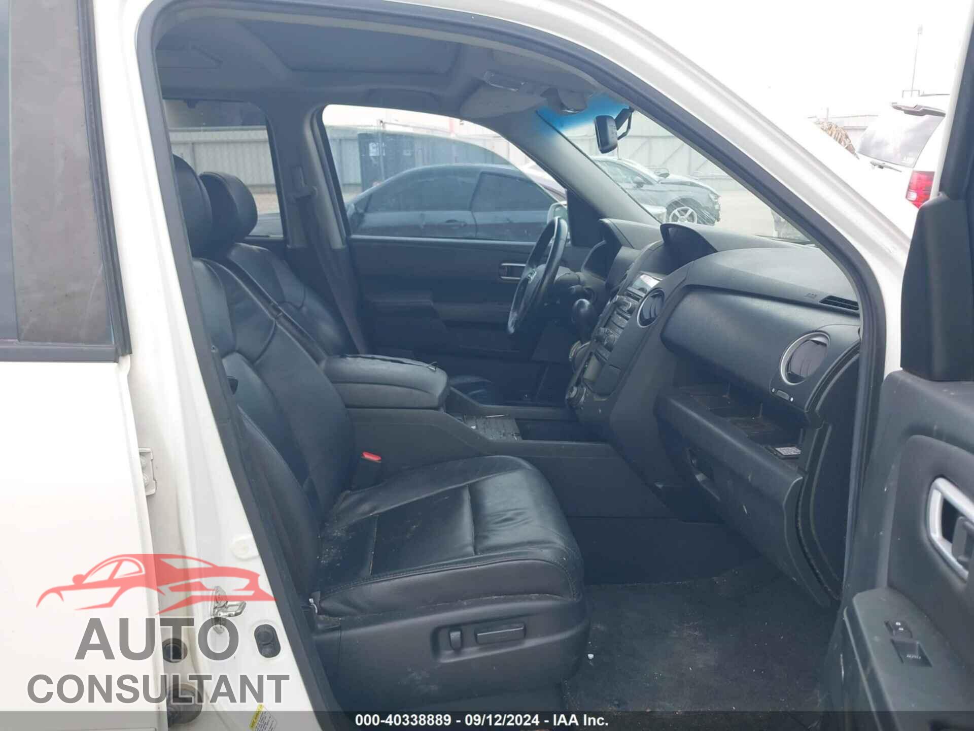 HONDA PILOT 2012 - 5FNYF4H94CB033892
