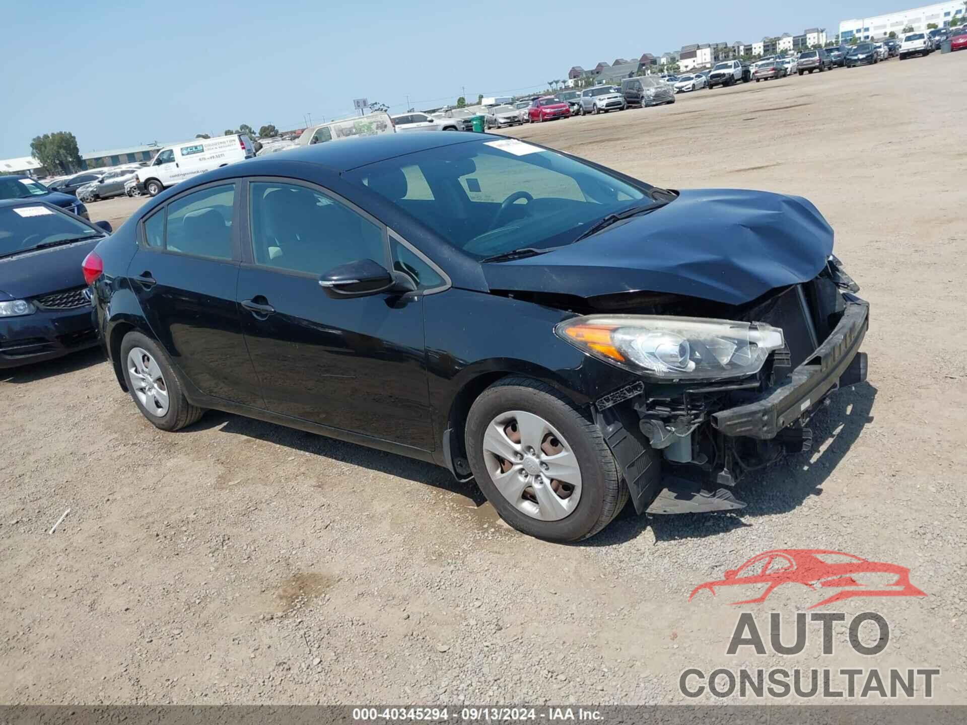 KIA FORTE 2016 - KNAFX4A63G5543384