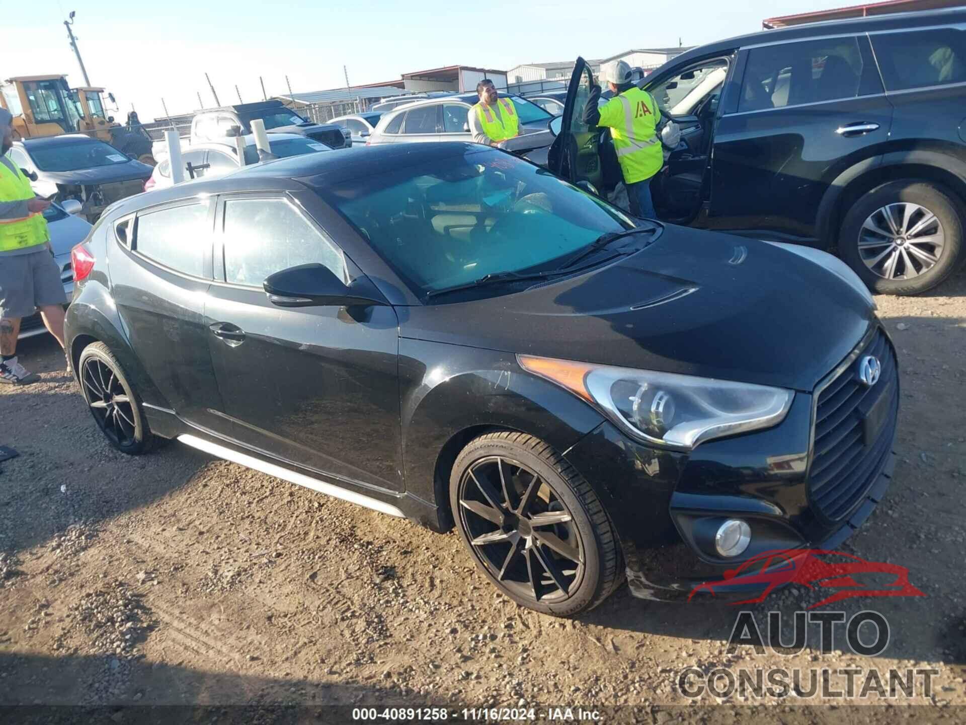 HYUNDAI VELOSTER 2014 - KMHTC6AEXEU210117