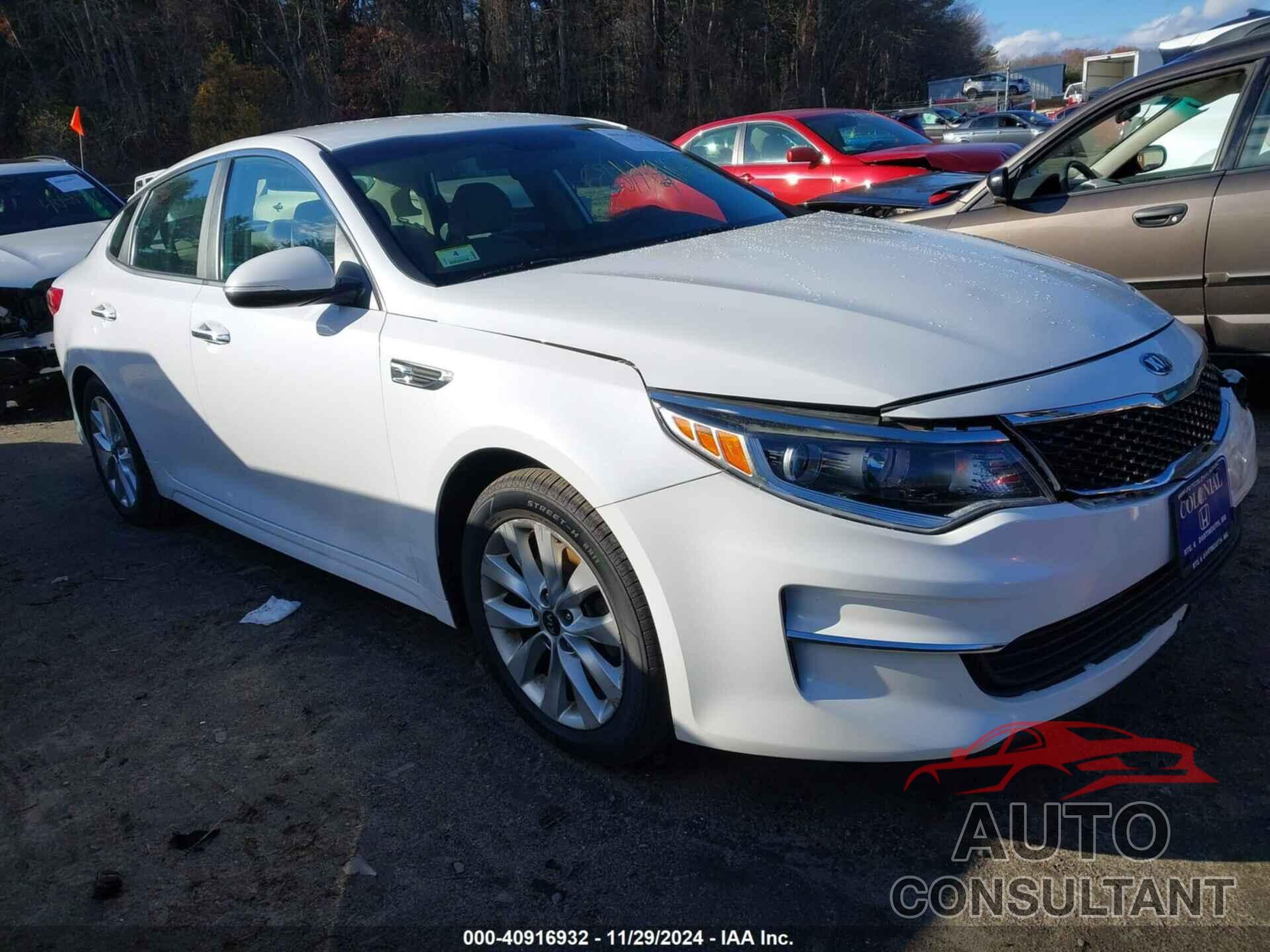 KIA OPTIMA 2018 - 5XXGT4L36JG251883