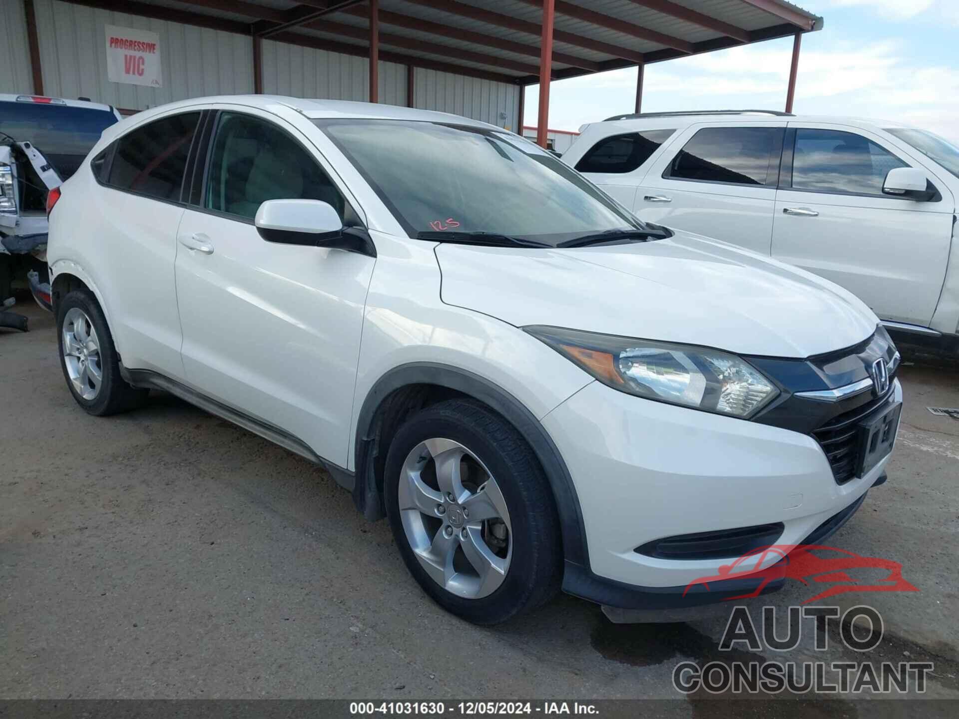 HONDA HR-V 2016 - 3CZRU5H36GM721965