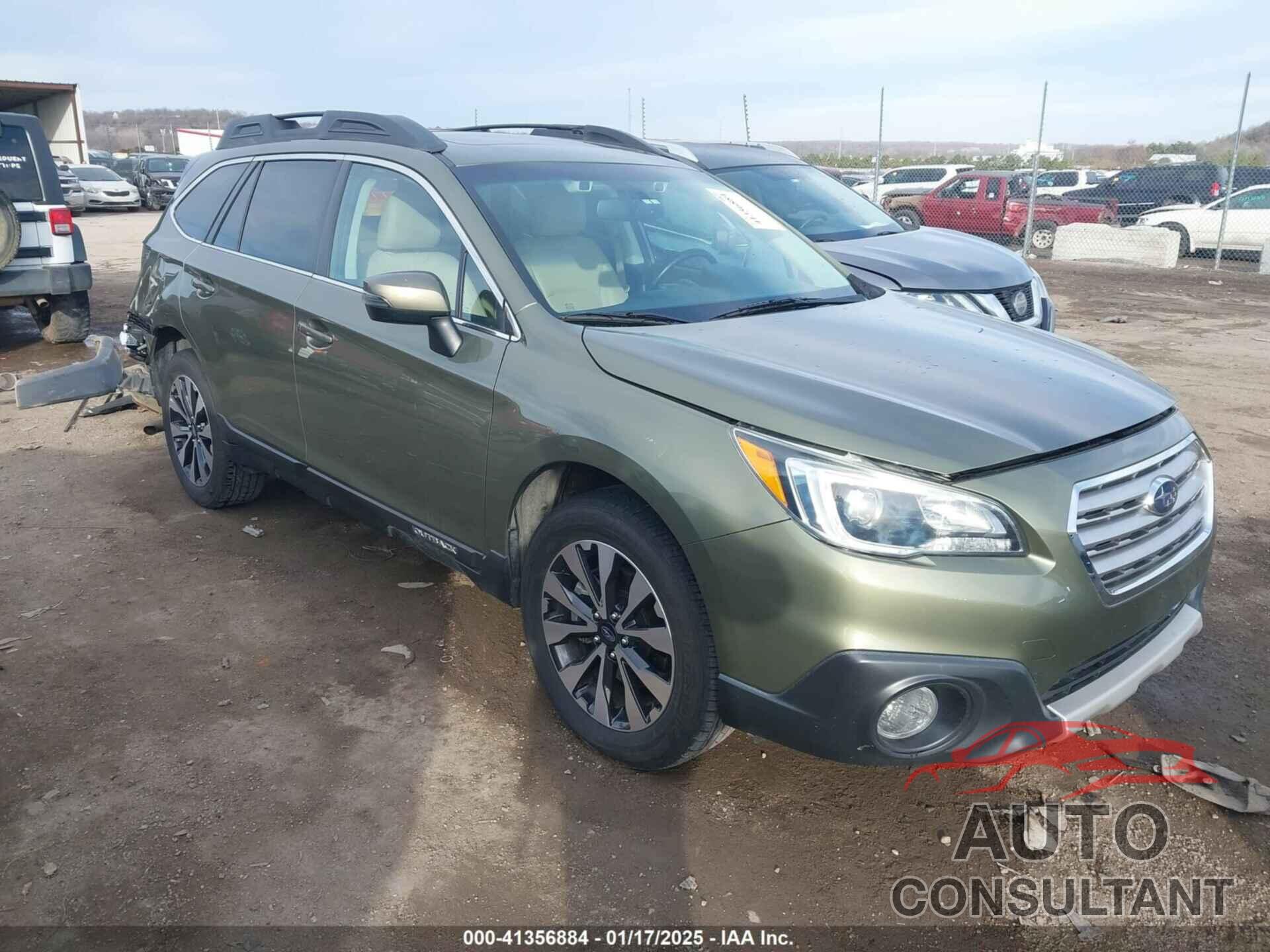 SUBARU OUTBACK 2016 - 4S4BSENC8G3302790