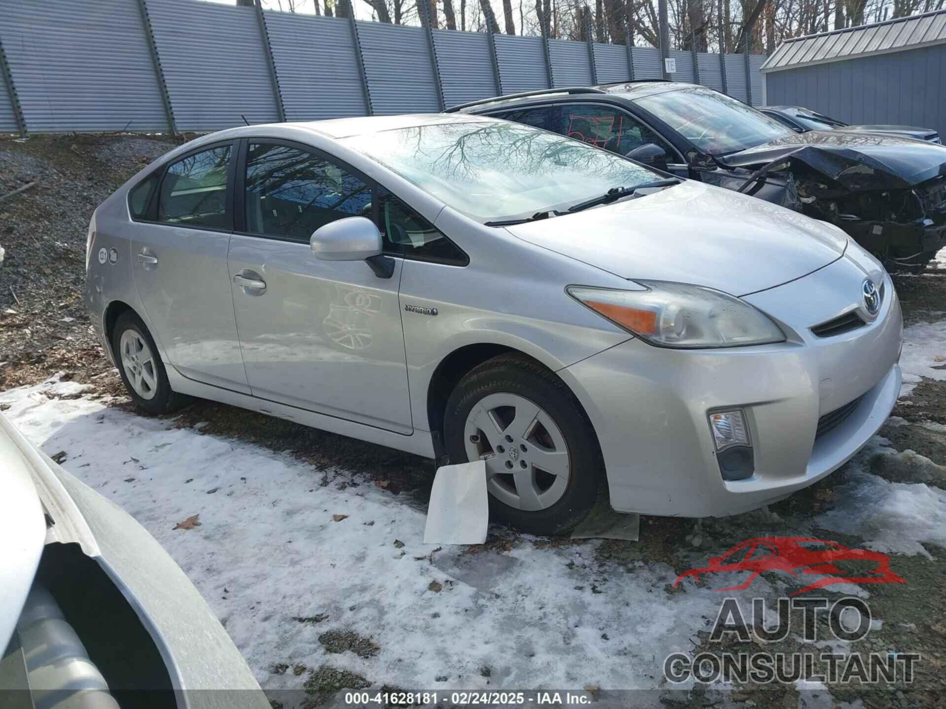 TOYOTA PRIUS 2011 - JTDKN3DU7B5302299