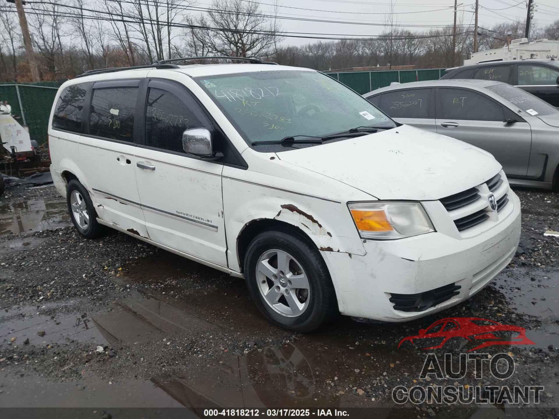 DODGE GRAND CARAVAN 2009 - 2D8HN54169R501998