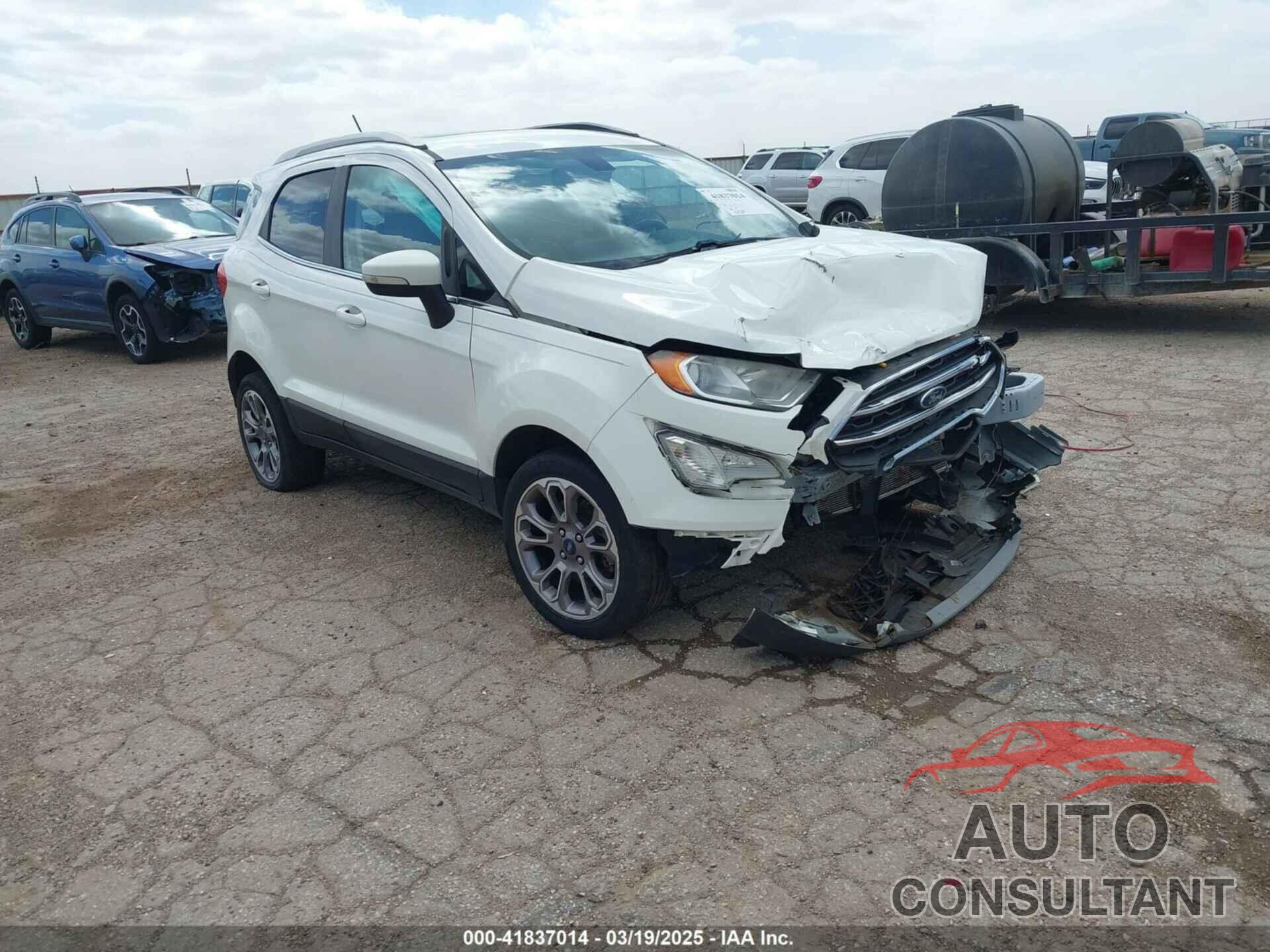 FORD ECOSPORT 2018 - MAJ6P1WL9JC245463