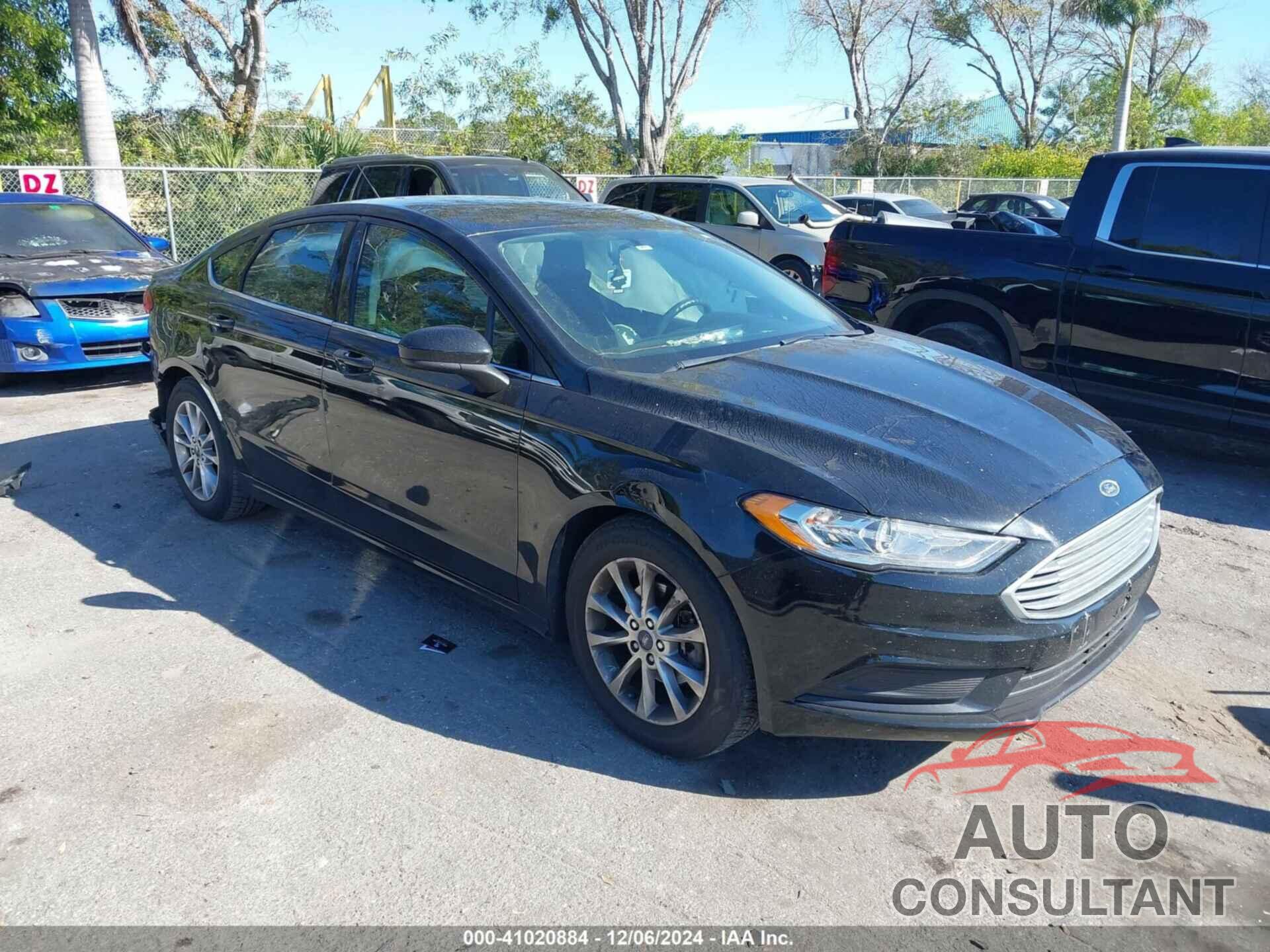 FORD FUSION 2017 - 3FA6P0H75HR365766