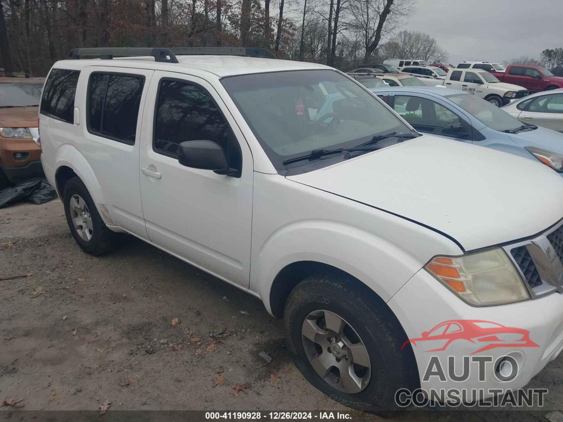 NISSAN PATHFINDER 2011 - 5N1AR1NN6BC631966