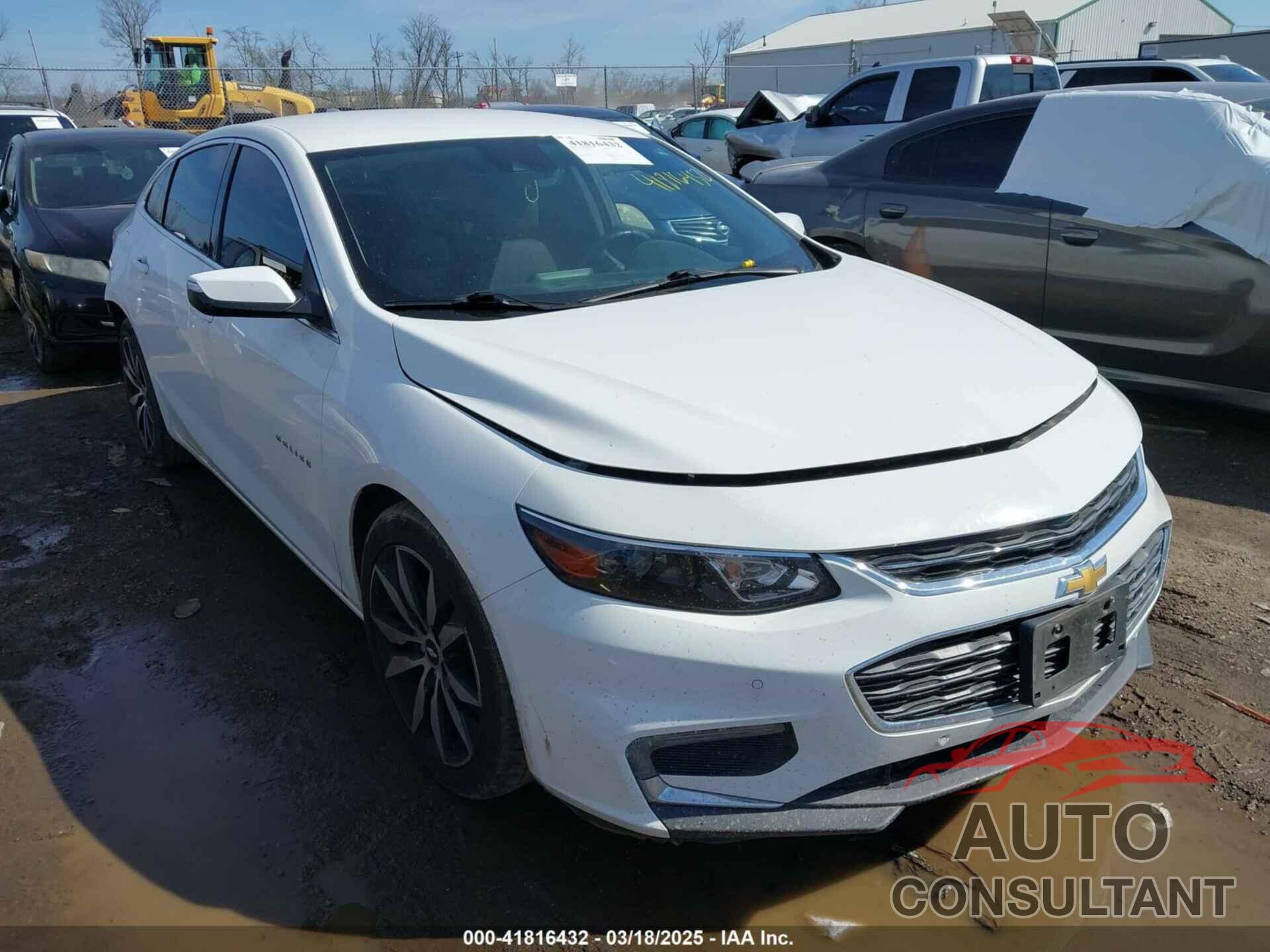 CHEVROLET MALIBU 2016 - 1G1ZF5SX4GF215068