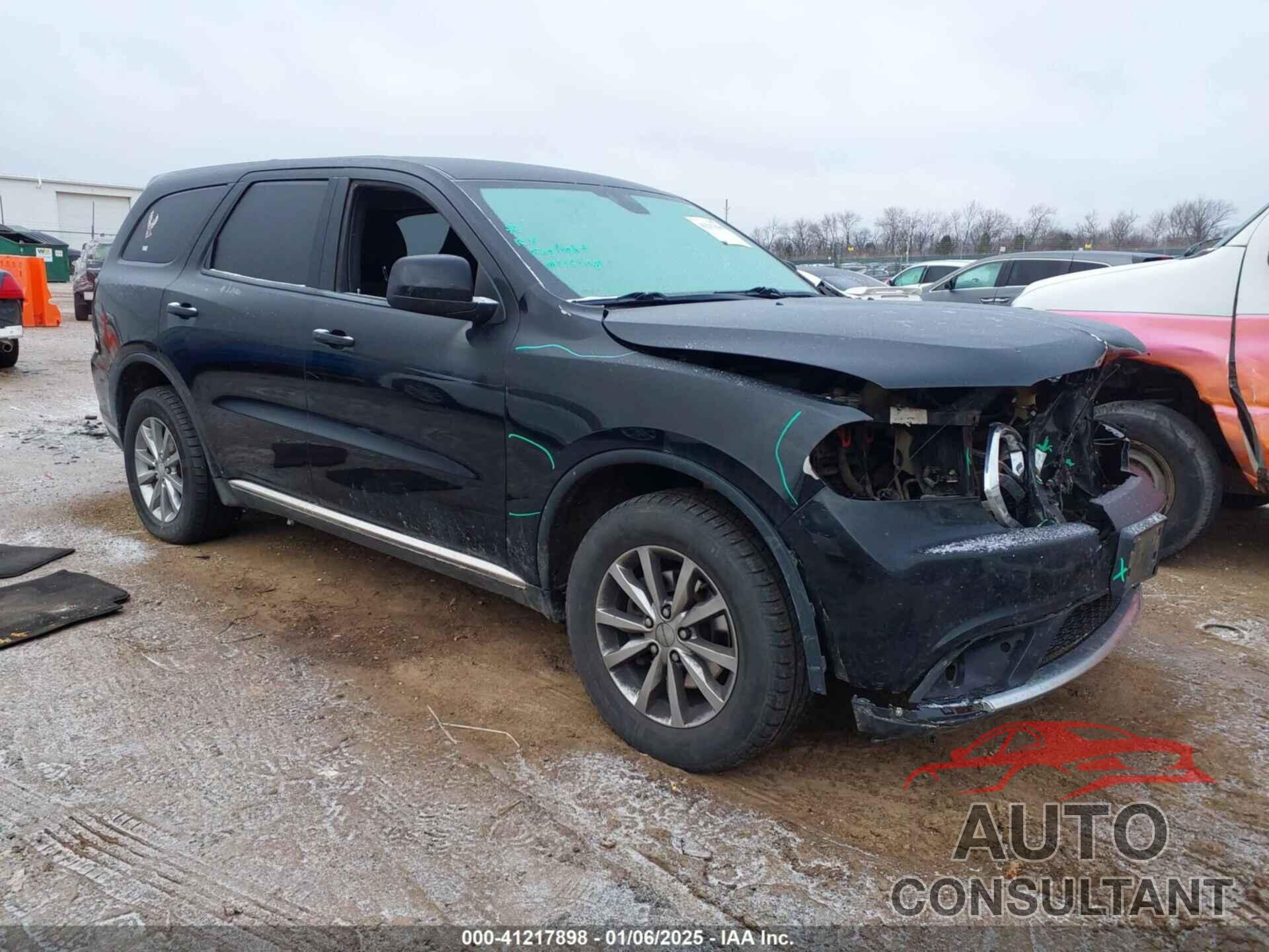 DODGE DURANGO 2018 - 1C4RDJAG4JC346355