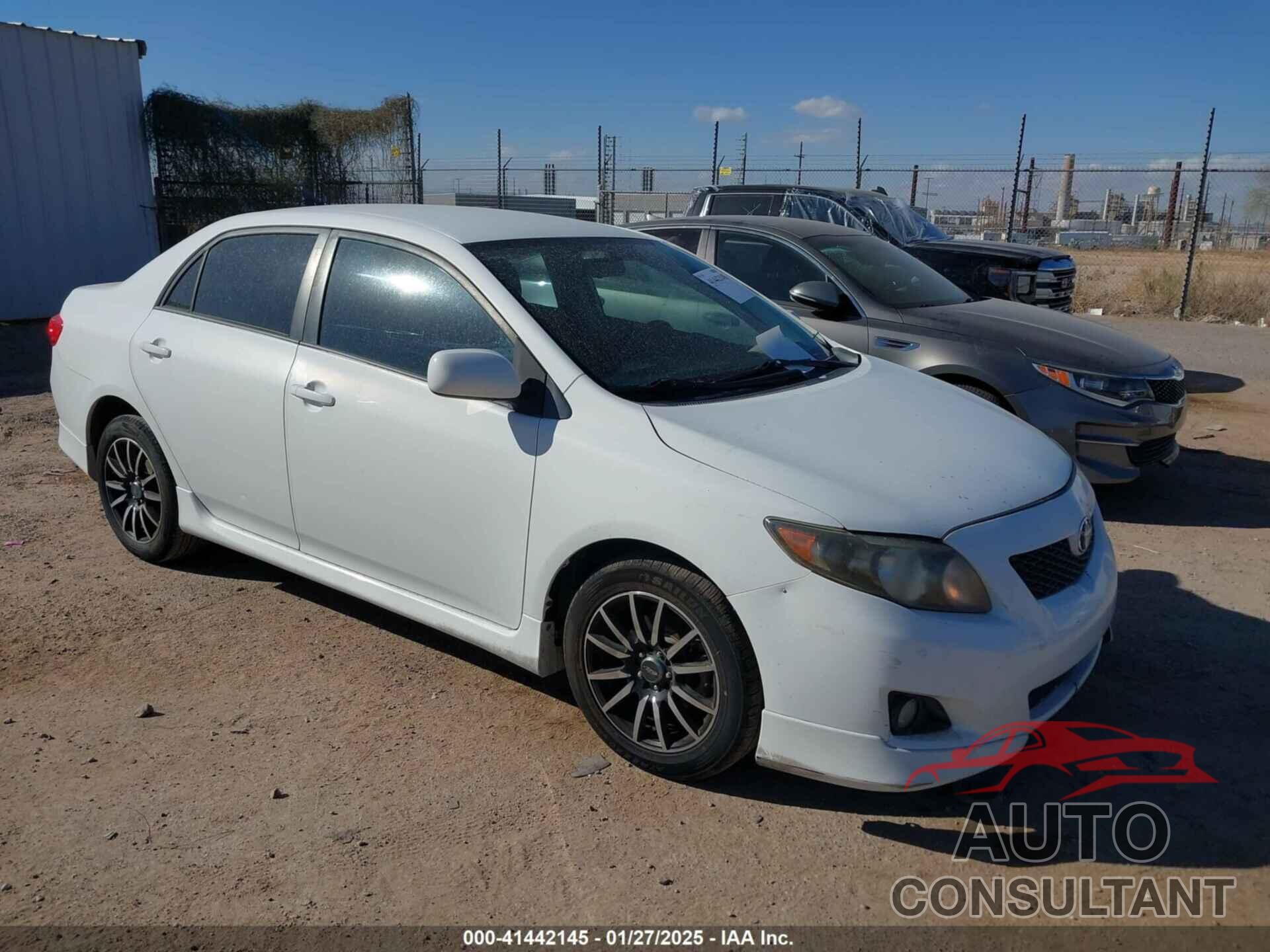 TOYOTA COROLLA 2009 - 2T1BU40EX9C149308