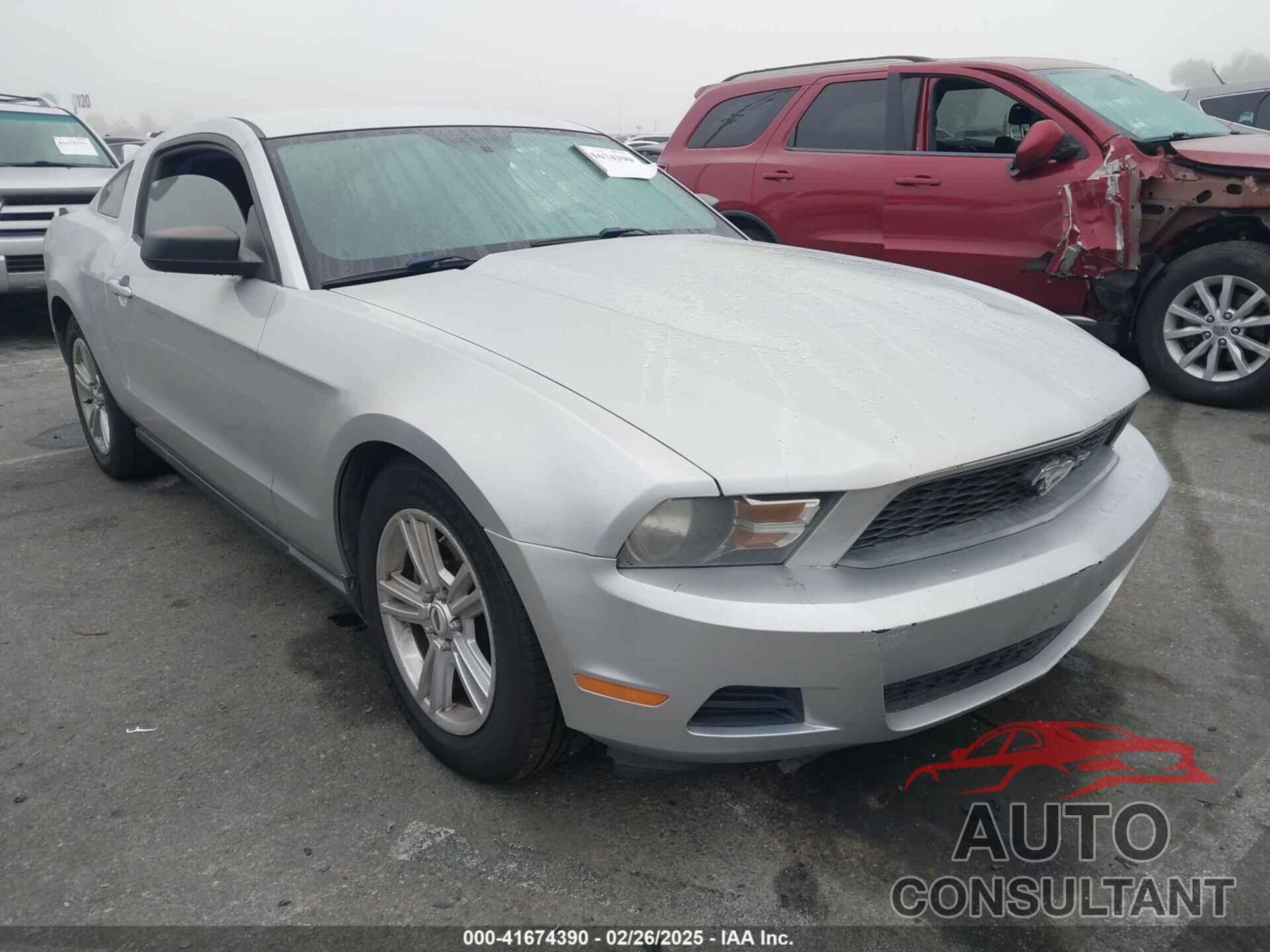 FORD MUSTANG 2012 - 1ZVBP8AM6C5207372