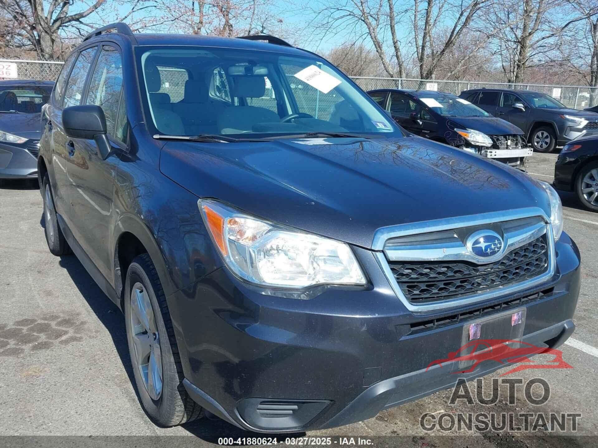 SUBARU FORESTER 2015 - JF2SJABC8FH587014