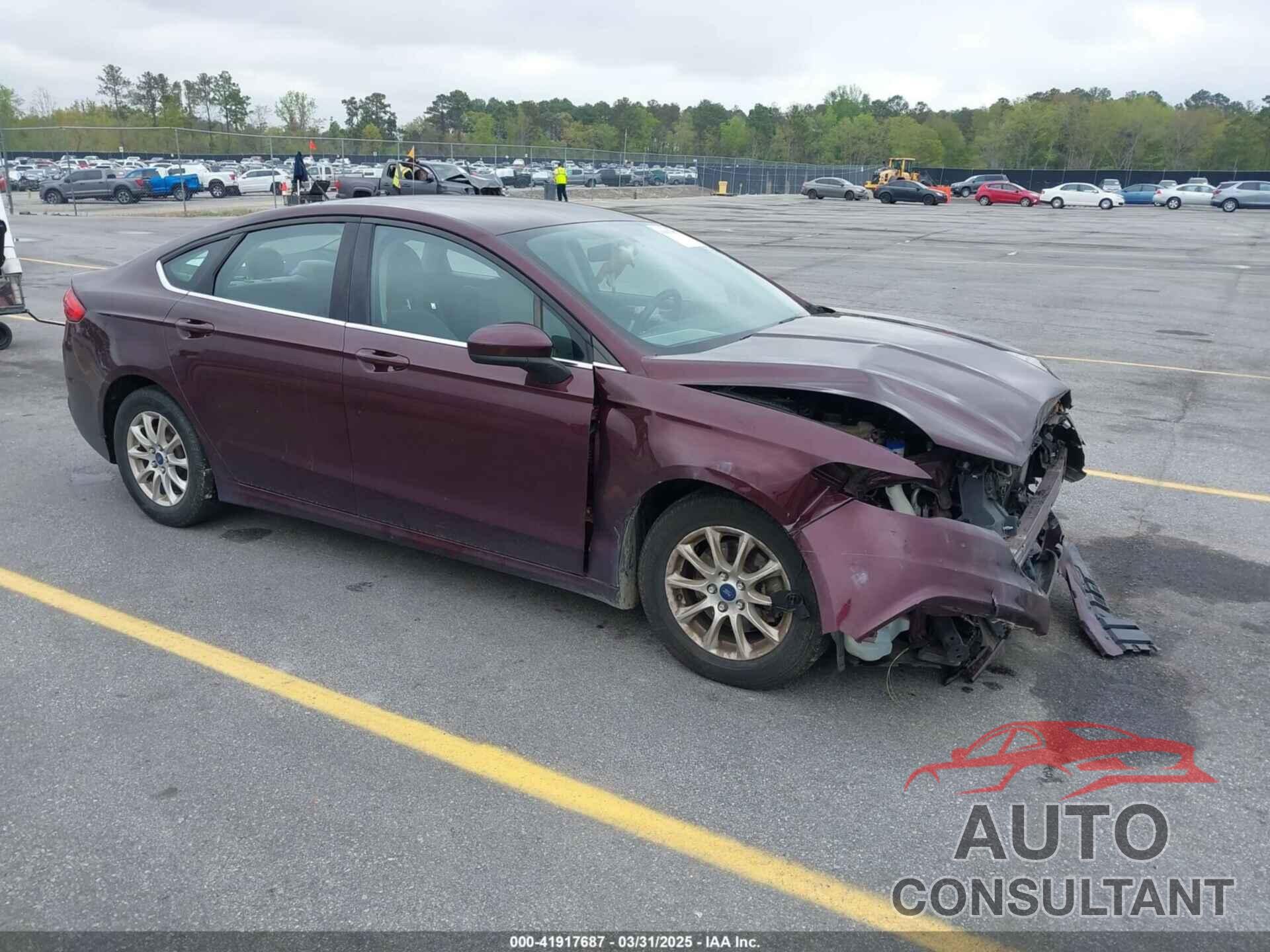 FORD FUSION 2017 - 3FA6P0G78HR219394