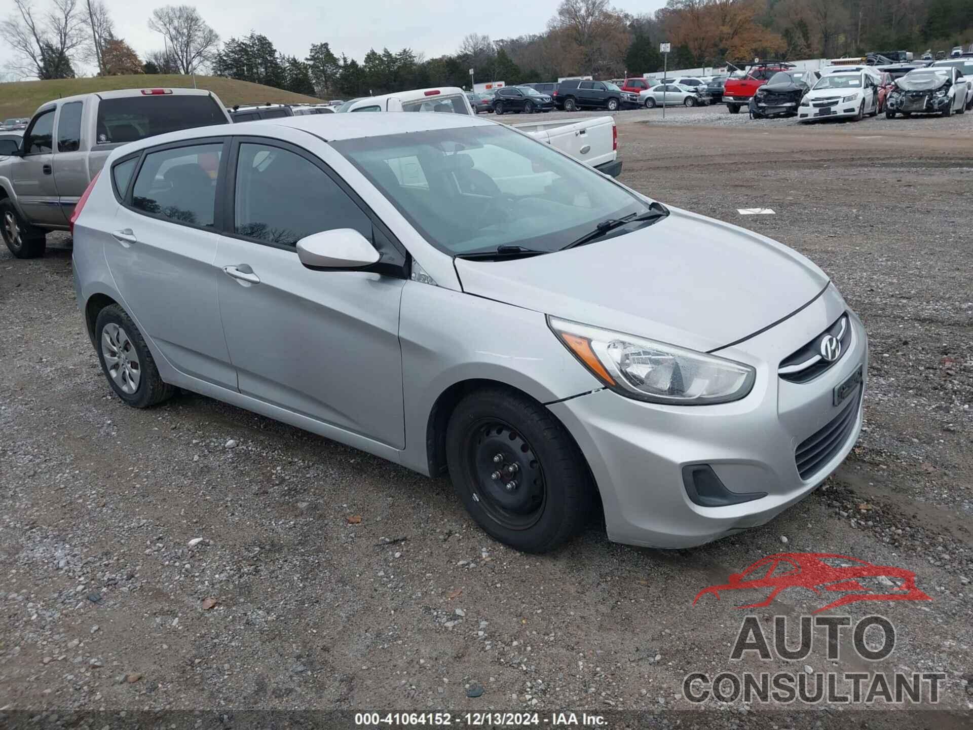 HYUNDAI ACCENT 2015 - KMHCT5AE5FU213552