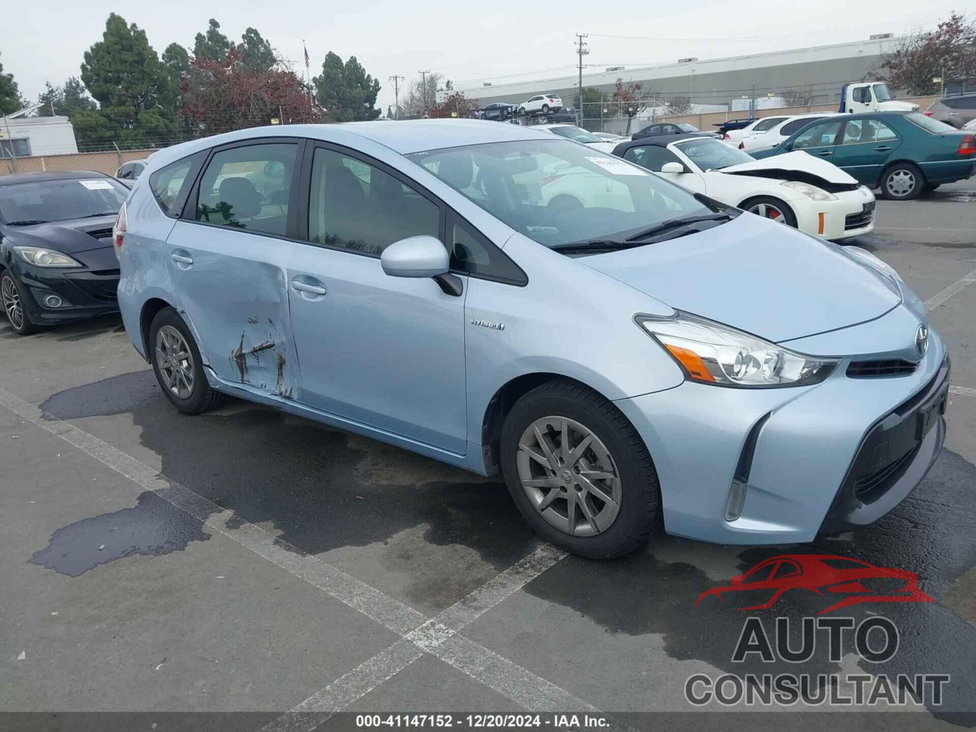 TOYOTA PRIUS V 2015 - JTDZN3EU7FJ038396