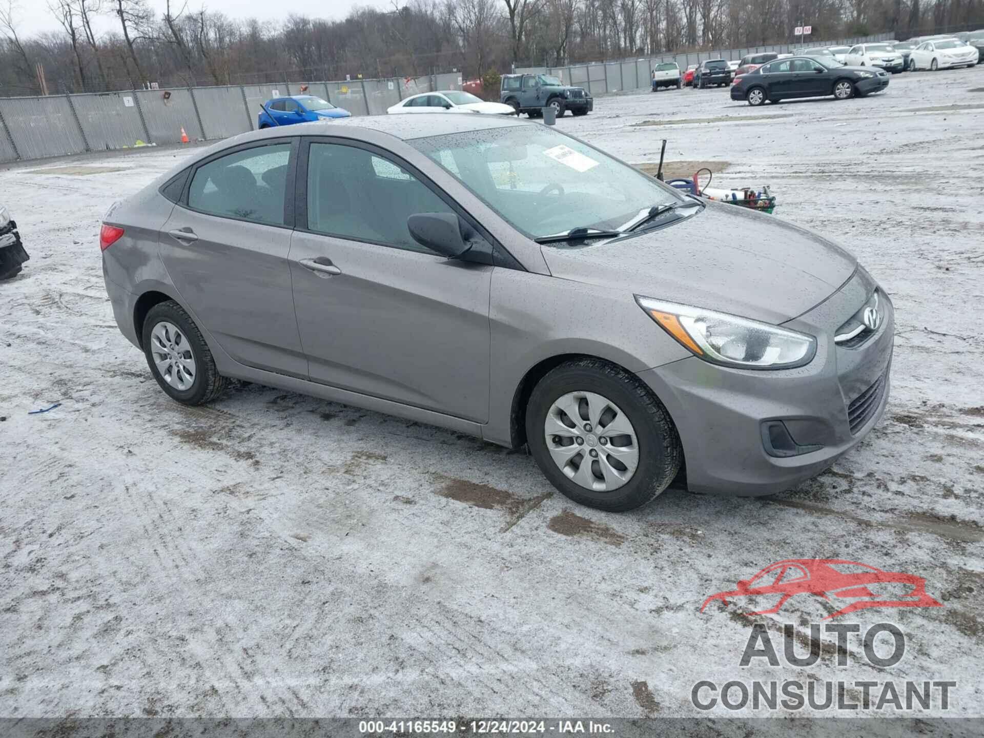 HYUNDAI ACCENT 2017 - KMHCT4AEXHU374699