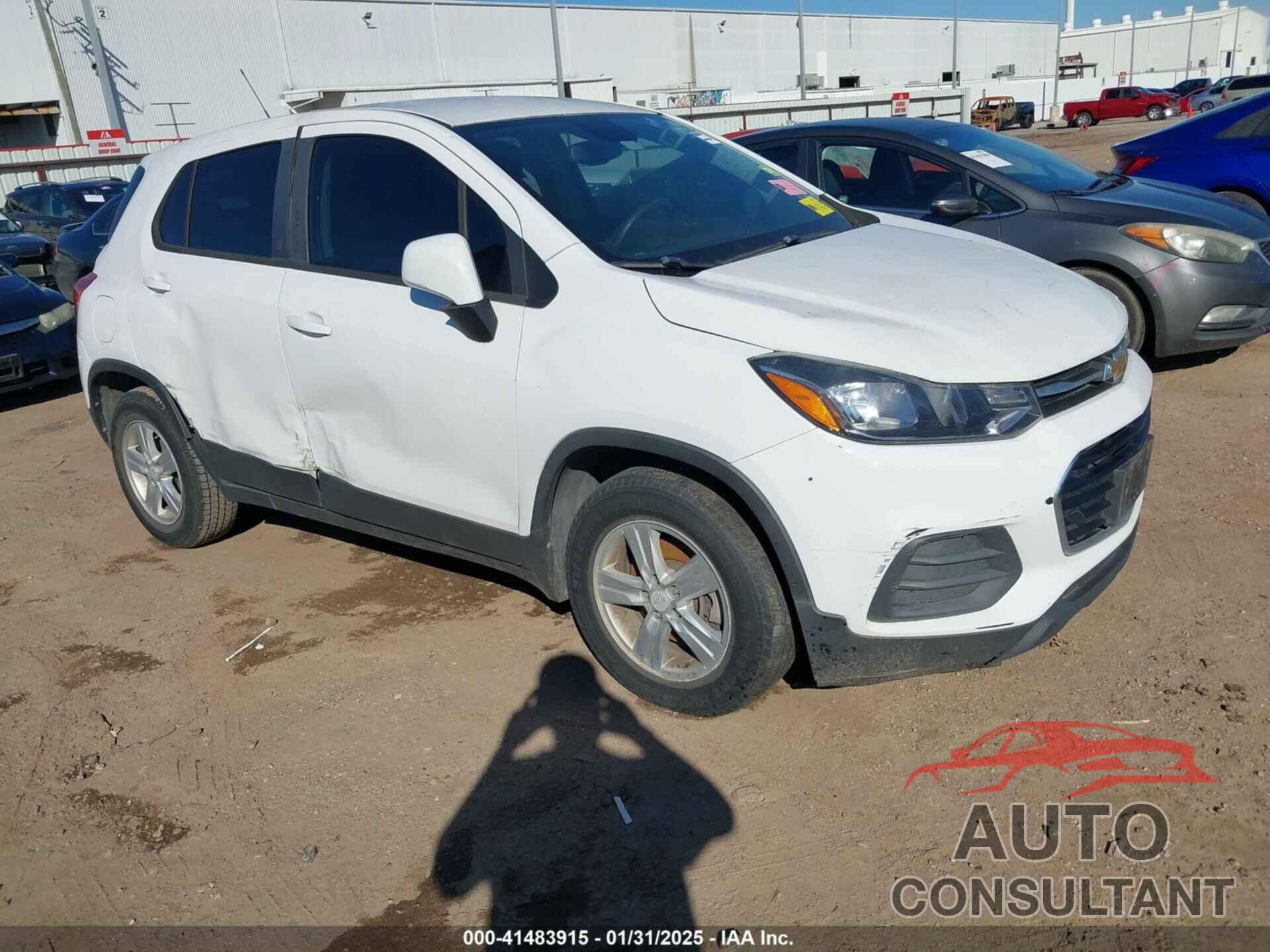 CHEVROLET TRAX 2019 - 3GNCJKSB4KL279244