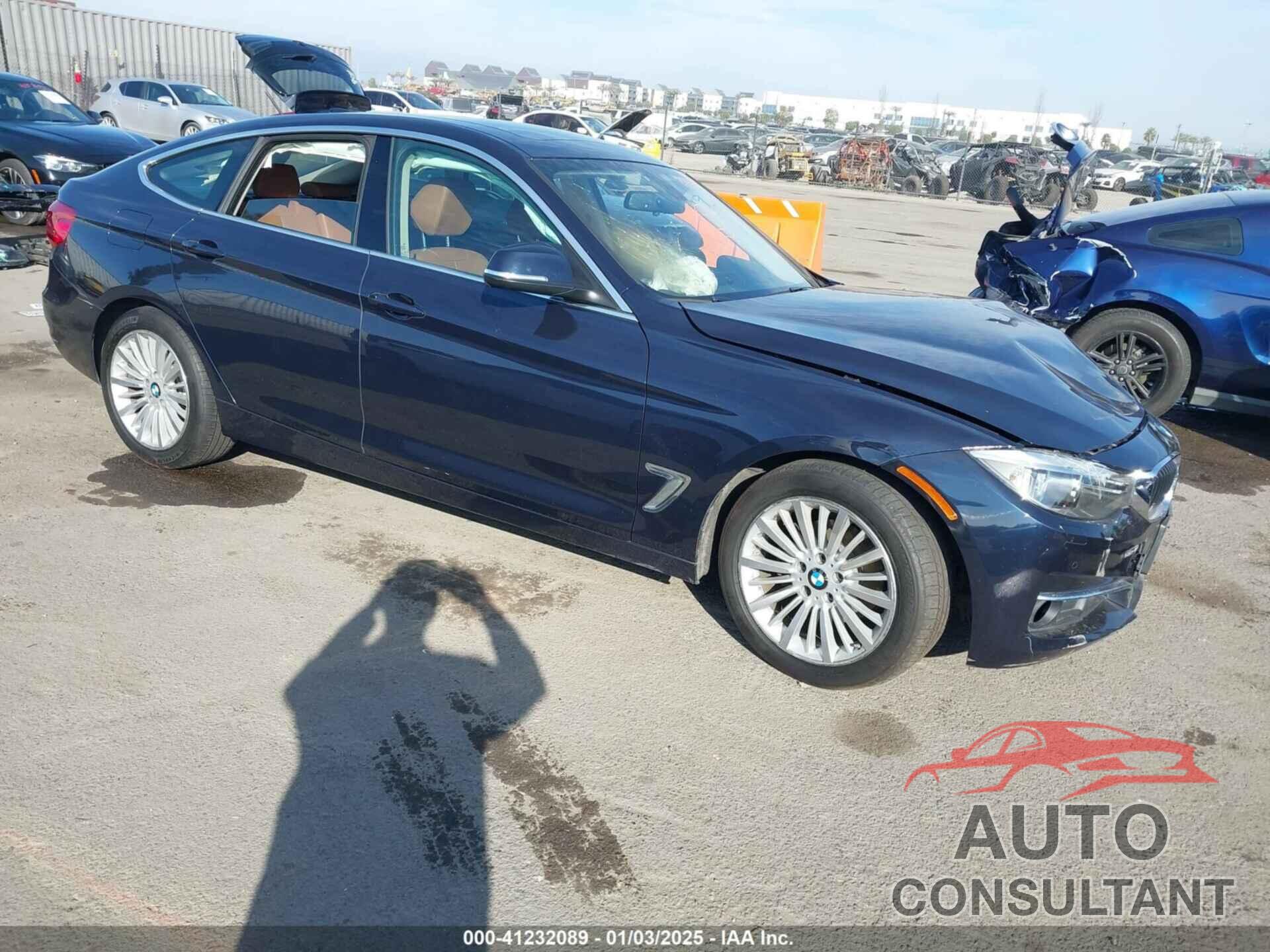 BMW 328I GRAN TURISMO 2015 - WBA8Z5C57FGS37059