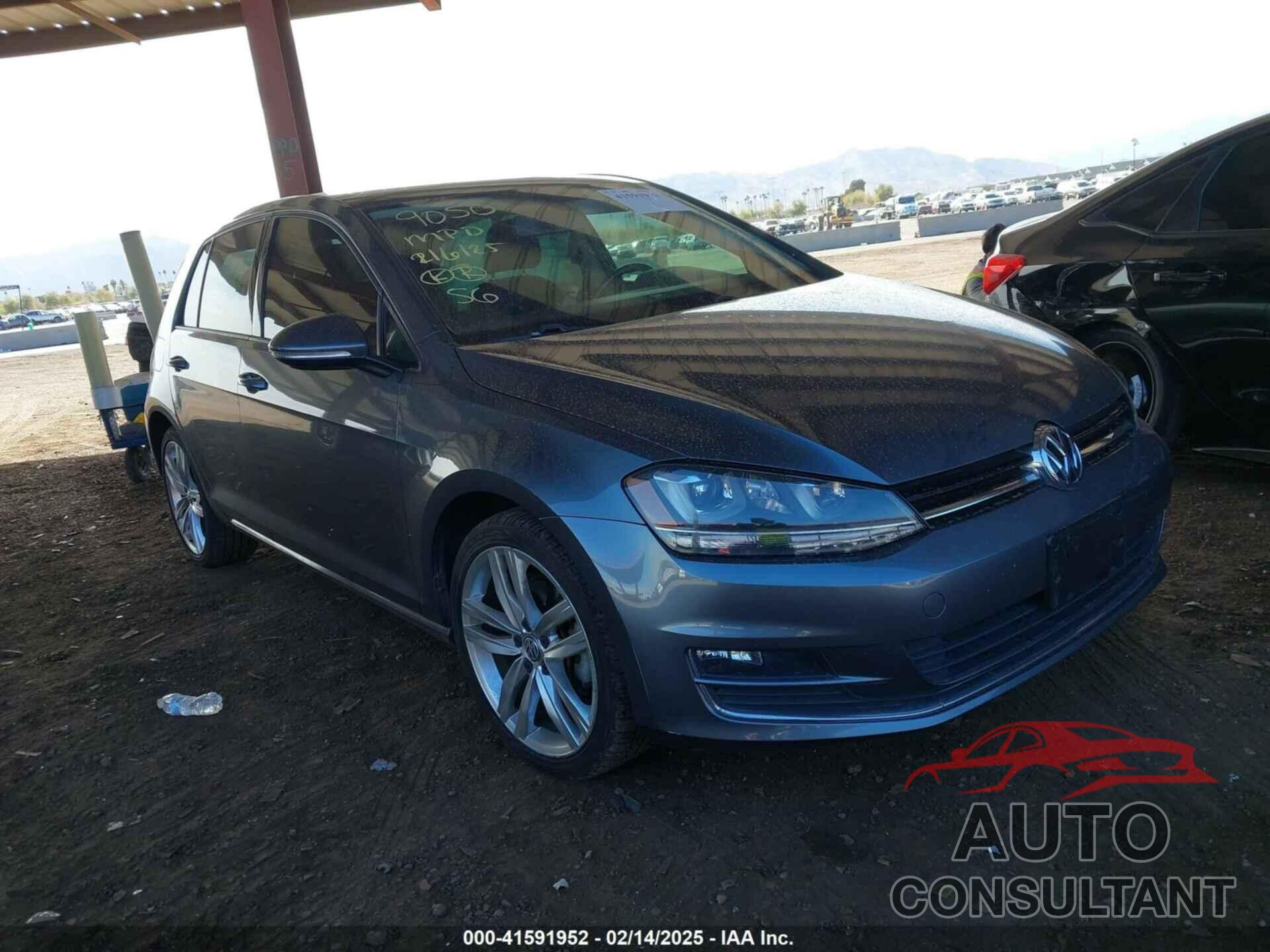 VOLKSWAGEN GOLF 2015 - 3VW217AU7FM025822