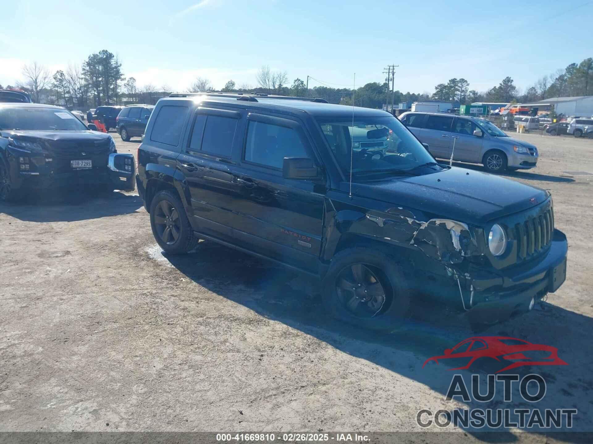 JEEP PATRIOT 2017 - 1C4NJPBB2HD187577