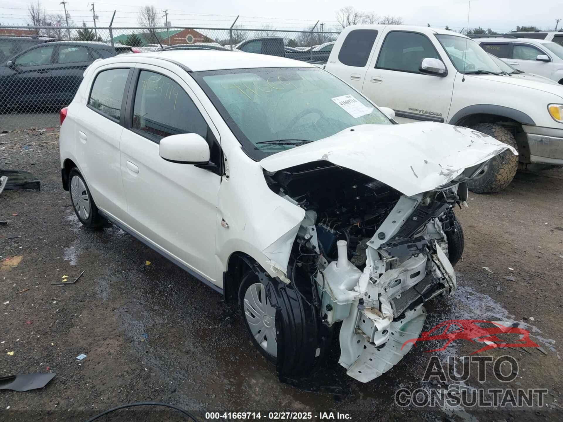 MITSUBISHI MIRAGE 2019 - ML32A3HJ1KH008071