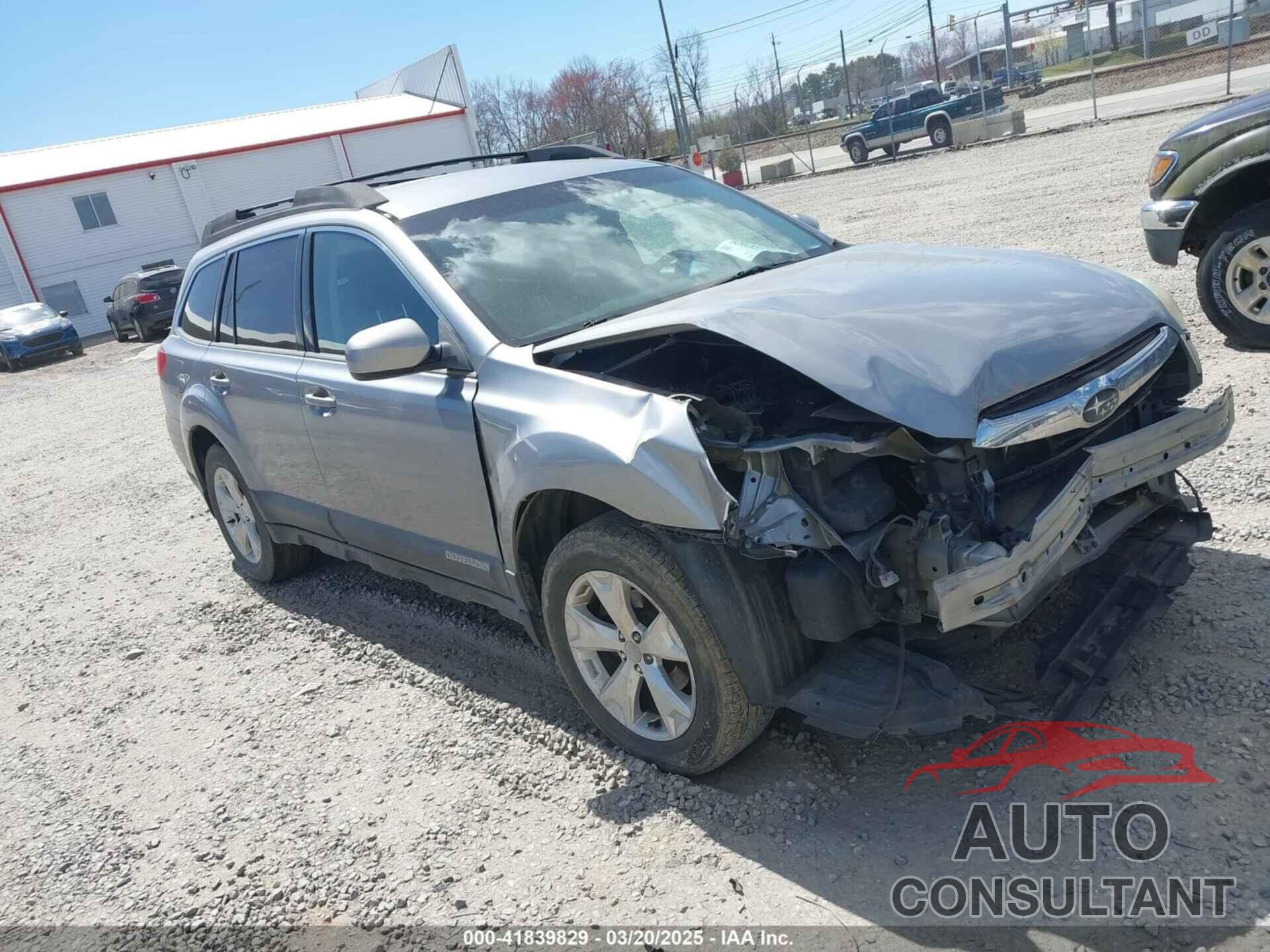SUBARU OUTBACK 2011 - 4S4BRBFC3B3411031