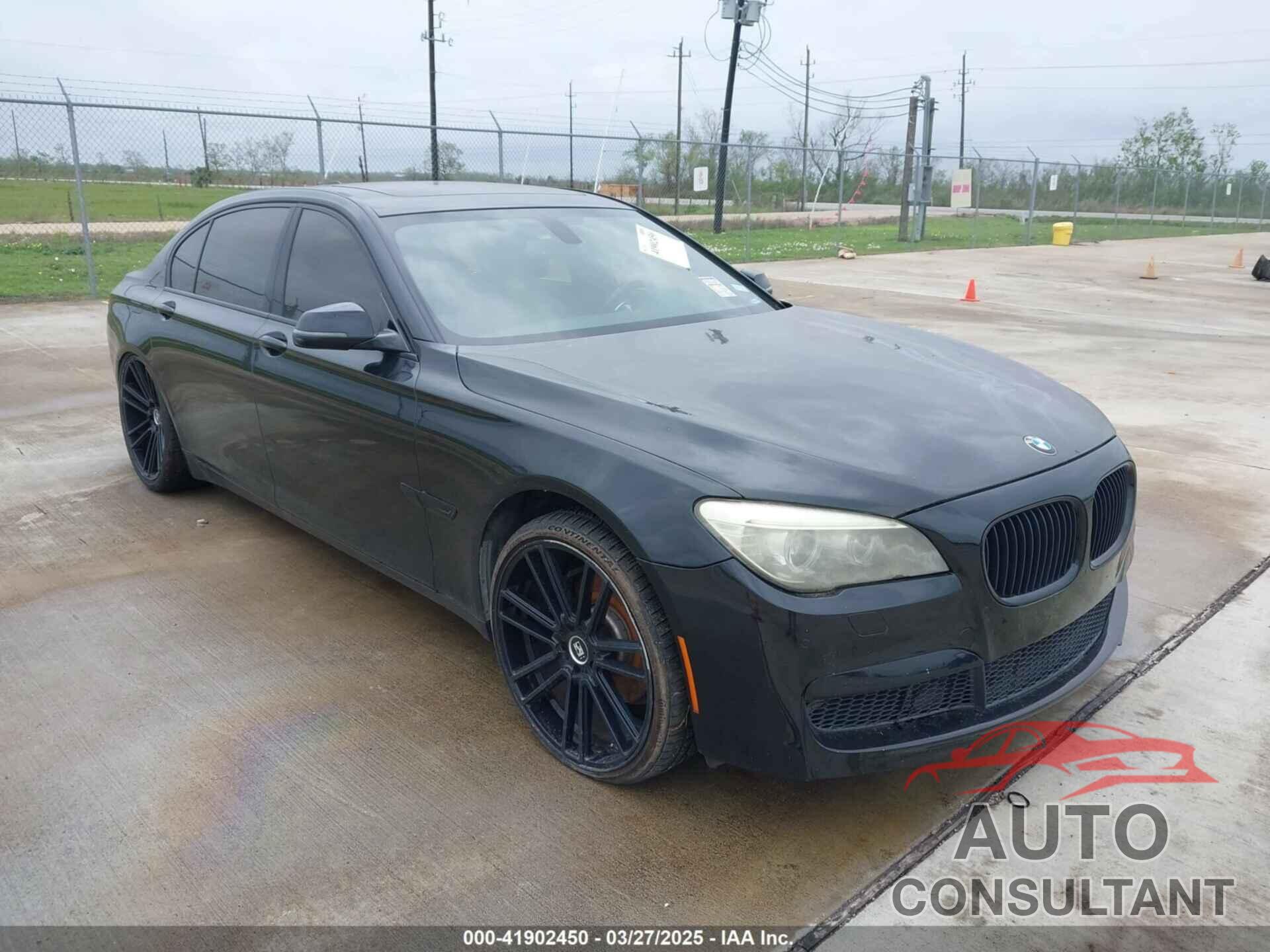 BMW 740LI 2013 - WBAYF4C58DD281542