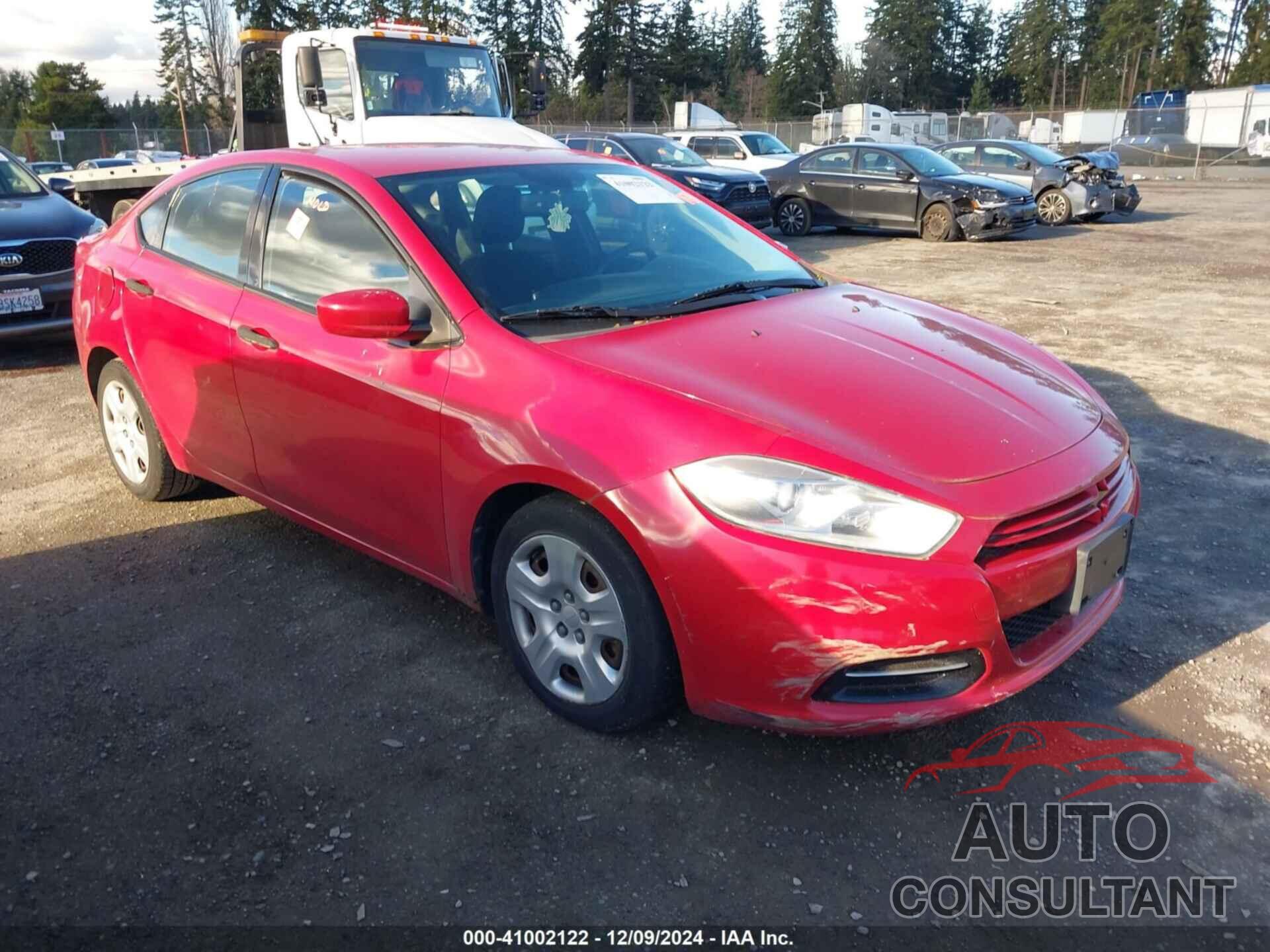 DODGE DART 2013 - 1C3CDFAA0DD141780