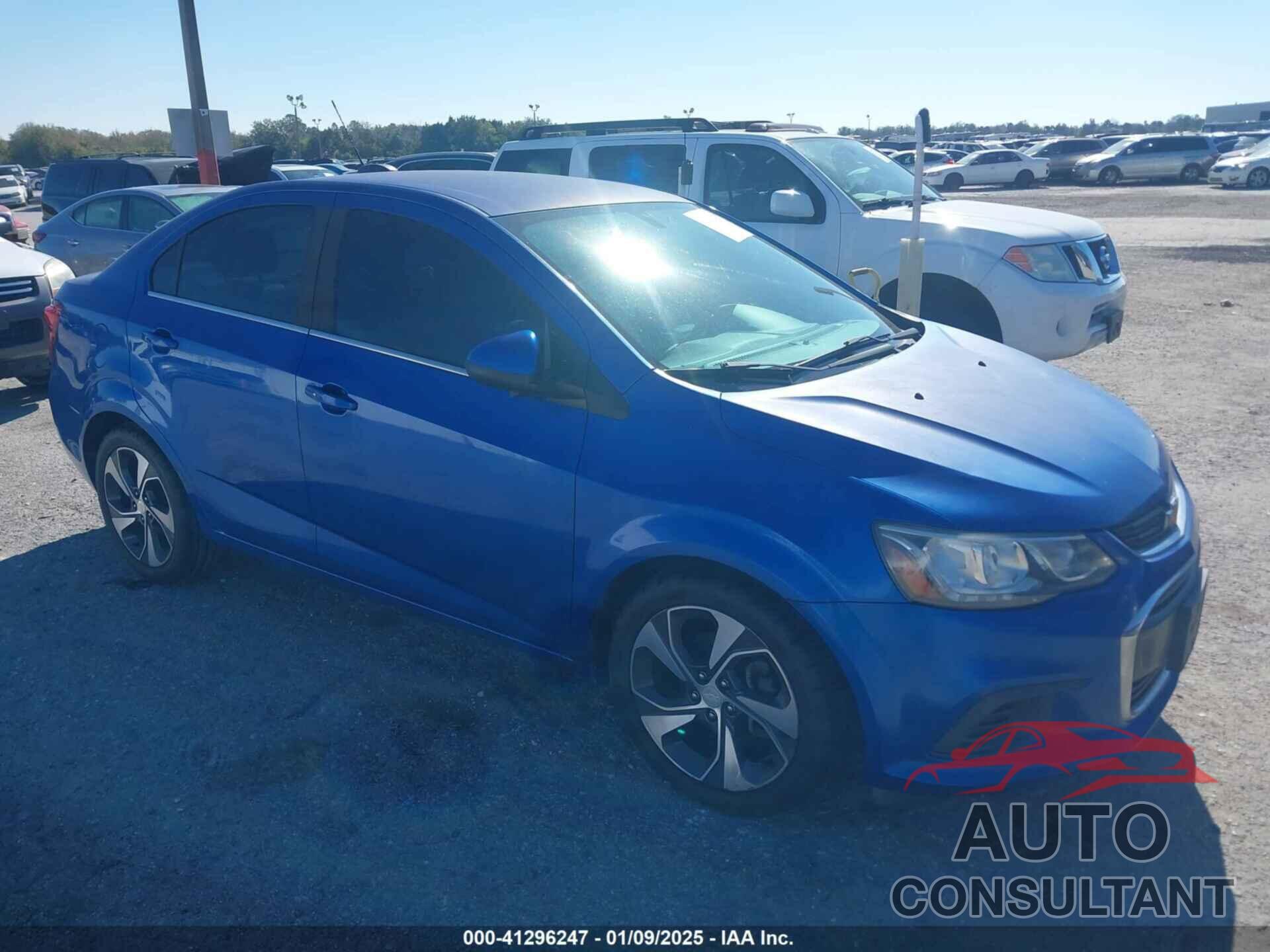 CHEVROLET SONIC 2017 - 1G1JF5SBXH4109948