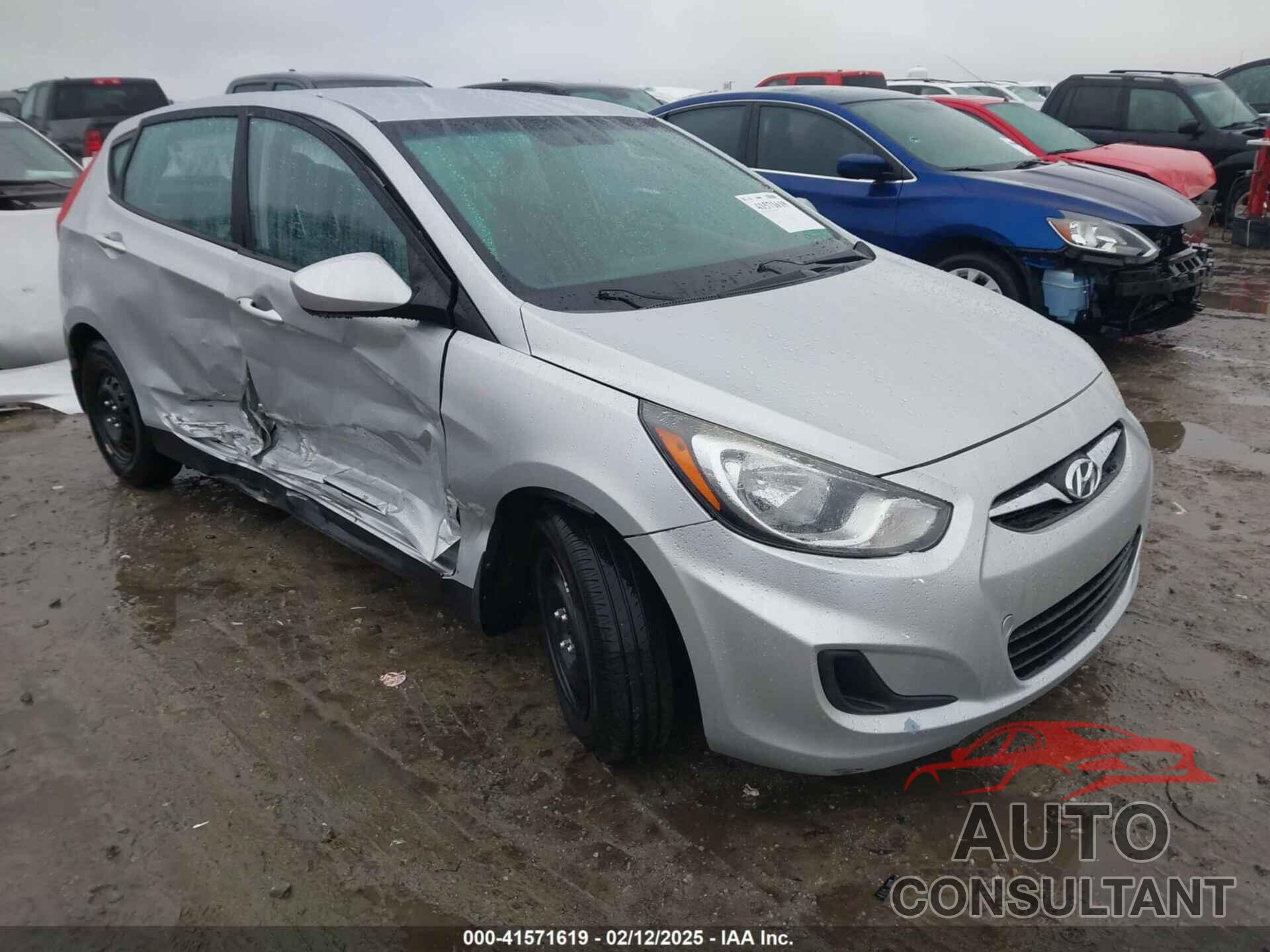 HYUNDAI ACCENT 2013 - KMHCT5AEXDU126601
