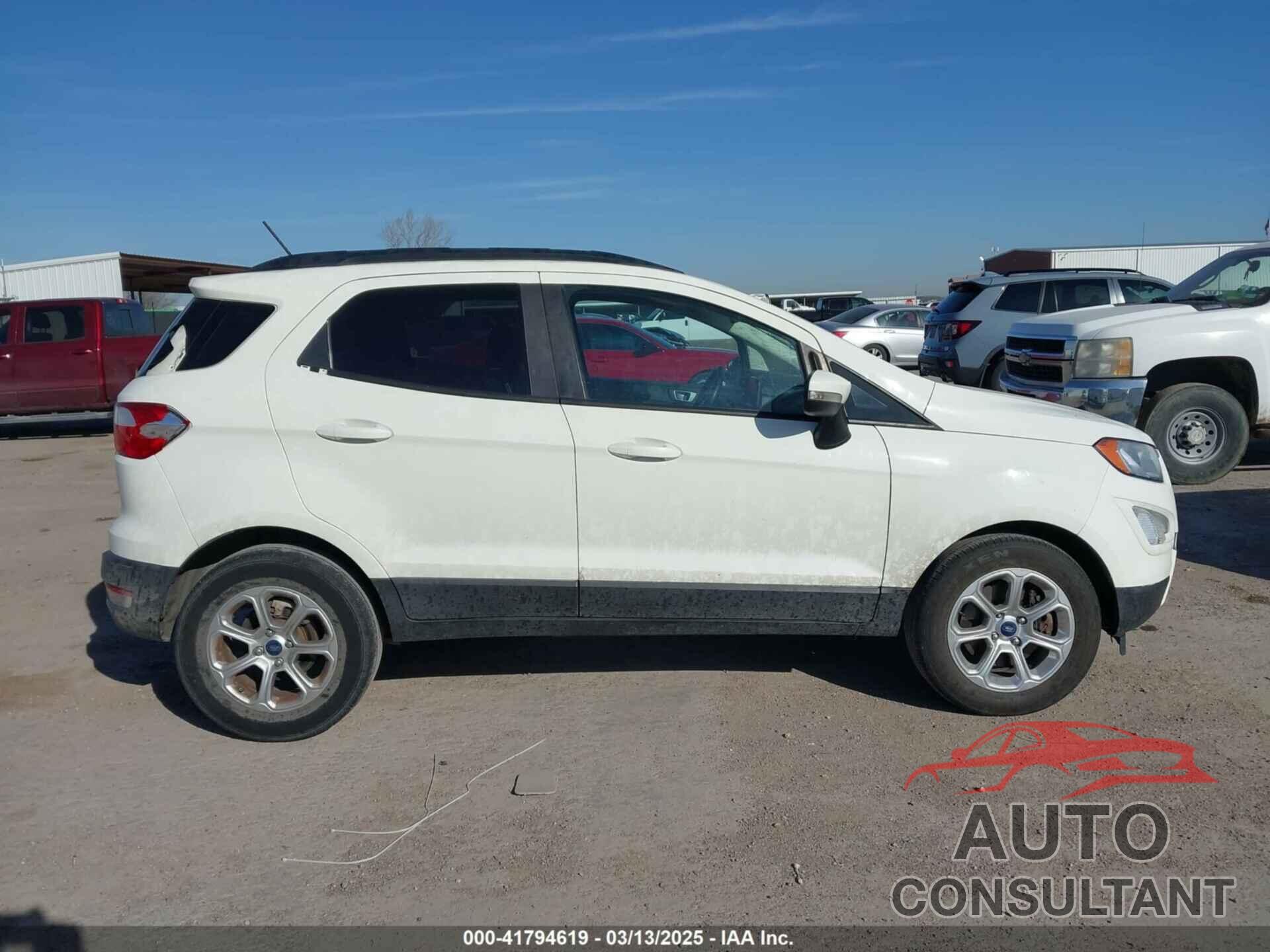 FORD ECOSPORT 2019 - MAJ3S2GE7KC277675