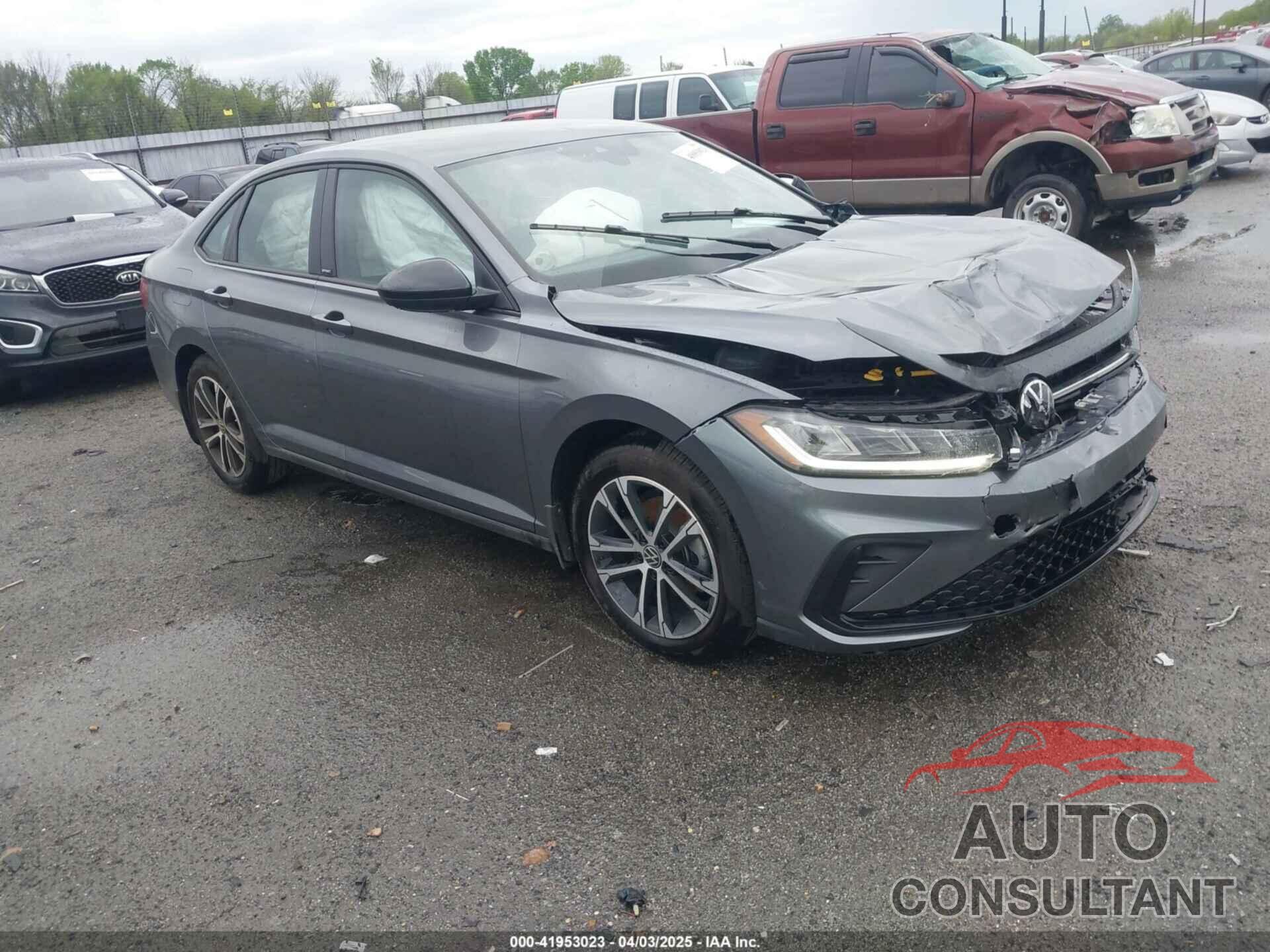 VOLKSWAGEN JETTA 2025 - 3VWBX7BU2SM000558