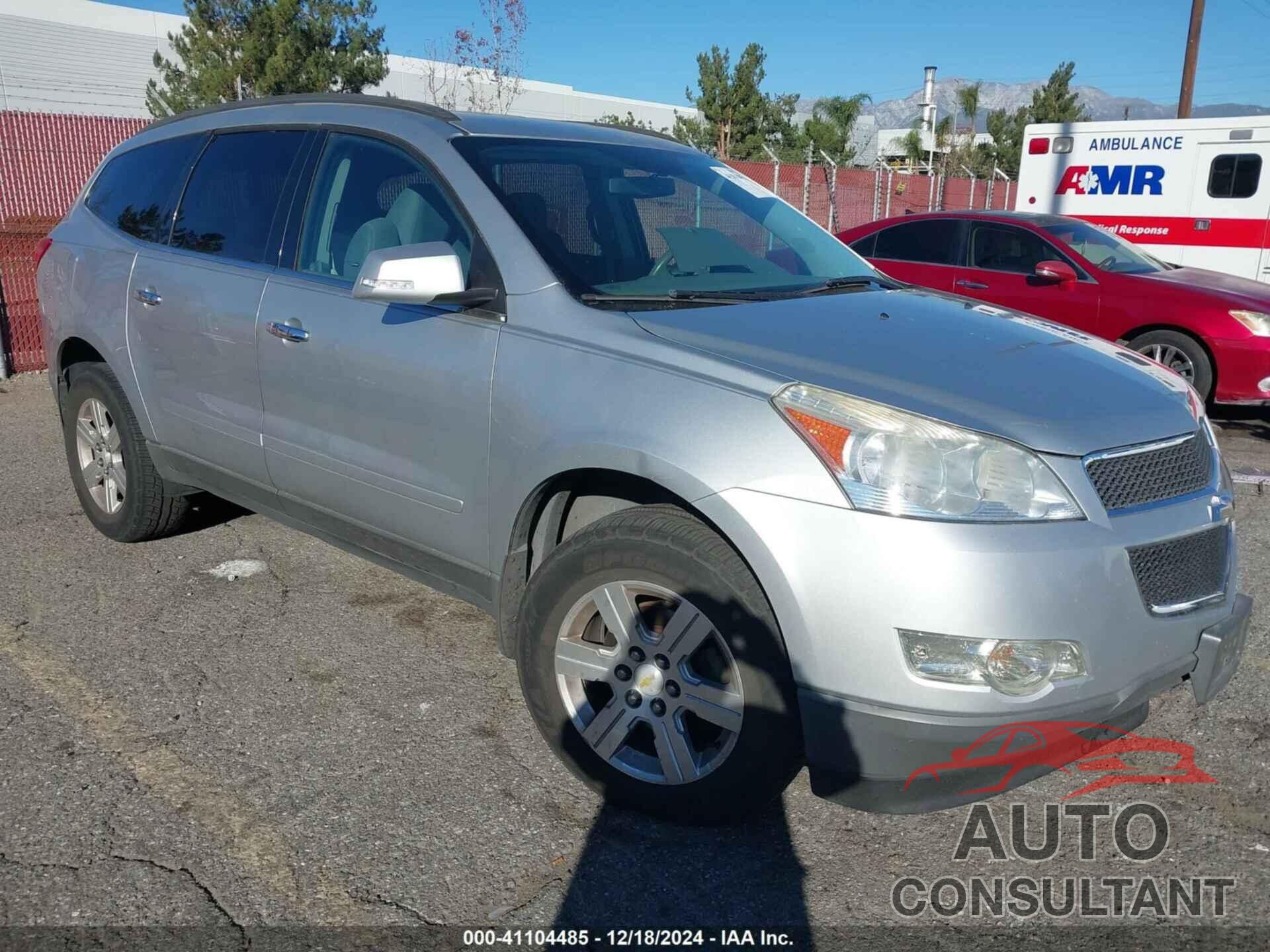 CHEVROLET TRAVERSE 2012 - 1GNKRGEDXCJ354522