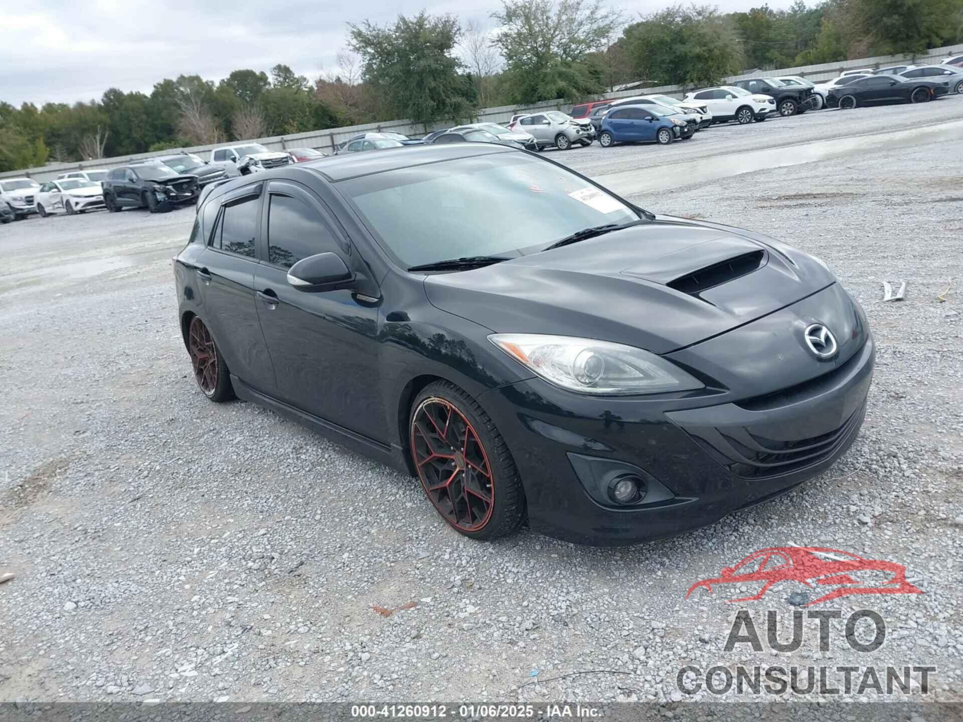 MAZDA MAZDASPEED3 2012 - JM1BL1L3XC1609154