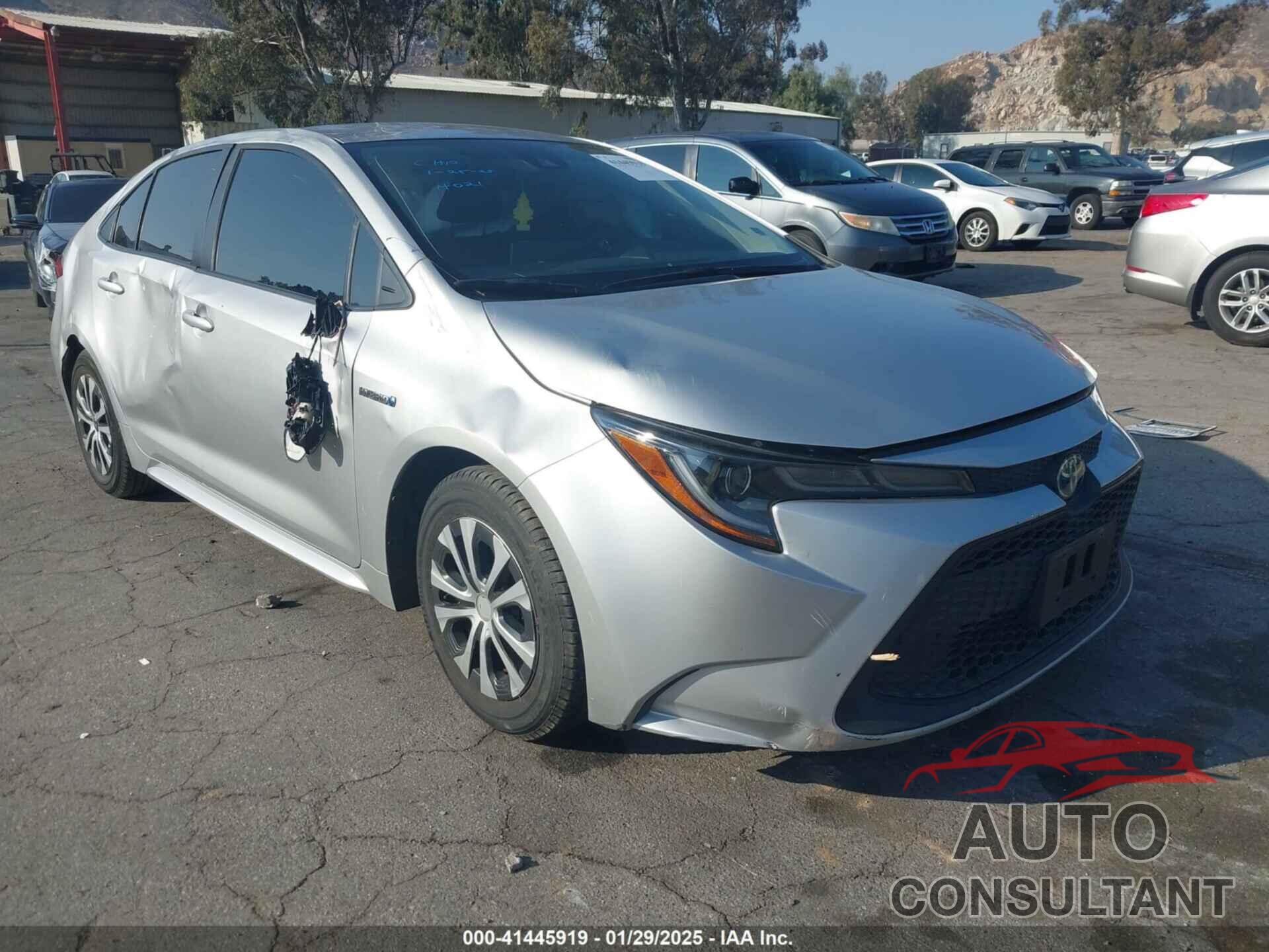 TOYOTA COROLLA 2020 - JTDEBRBE7LJ018393