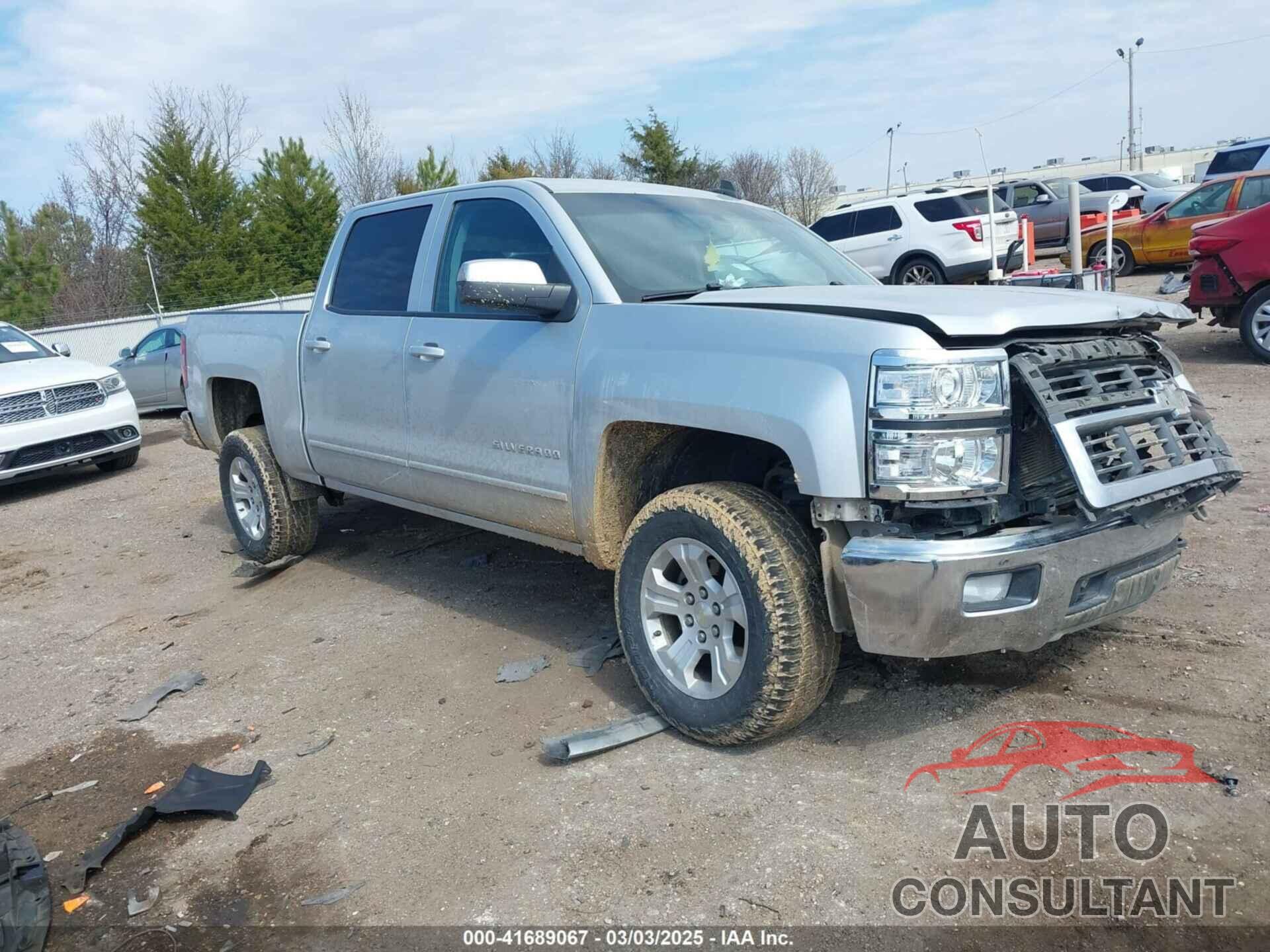CHEVROLET SILVERADO 1500 2015 - 3GCUKREC7FG275047
