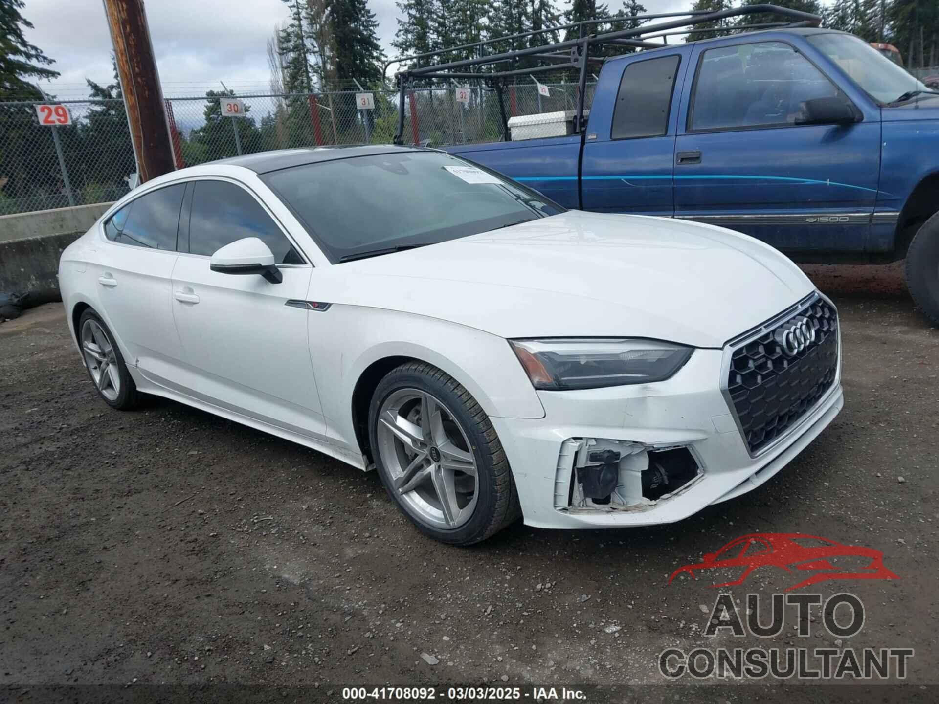 AUDI A5 SPORTBACK 2021 - WAUDACF59MA053649