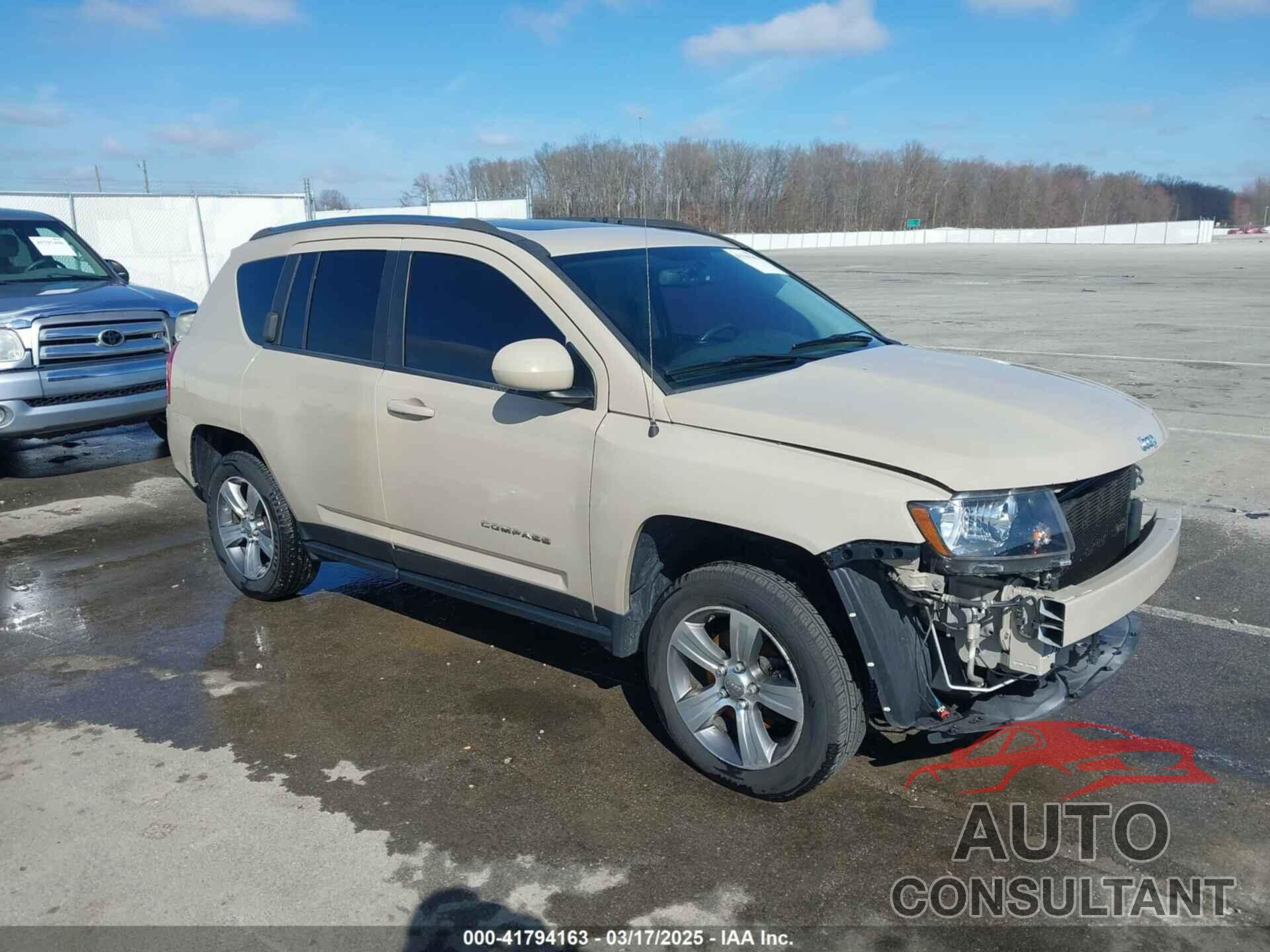JEEP COMPASS 2017 - 1C4NJCEB0HD200251